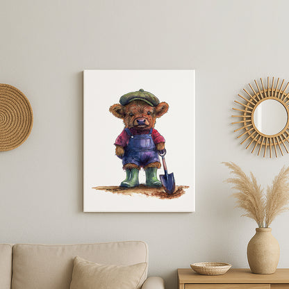 Wee Gardener Canvas