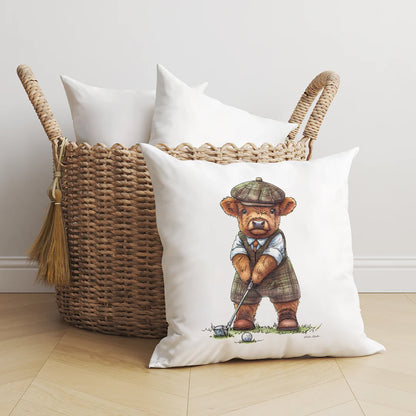 Wee Golfer Cushion