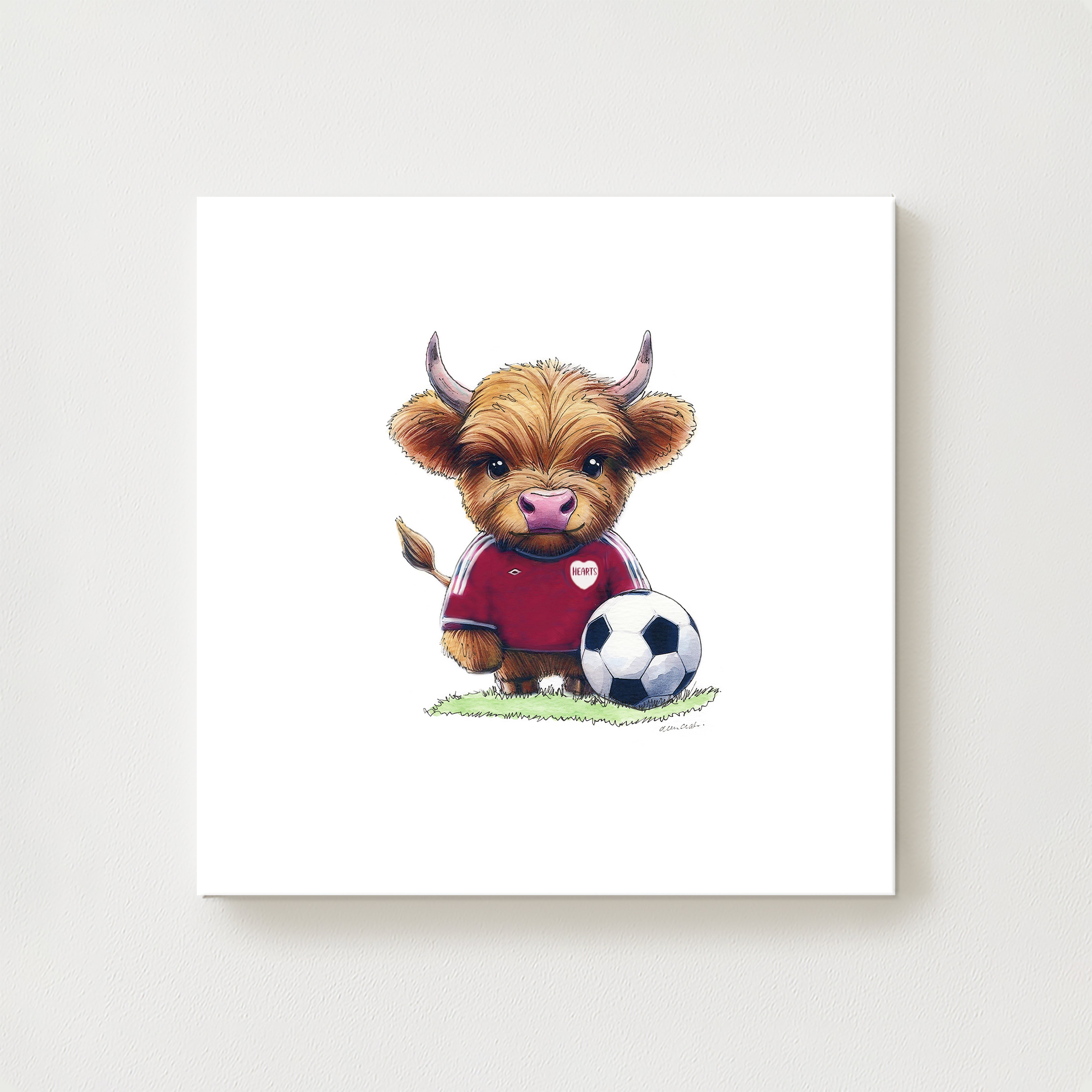Wee Hearts Canvas