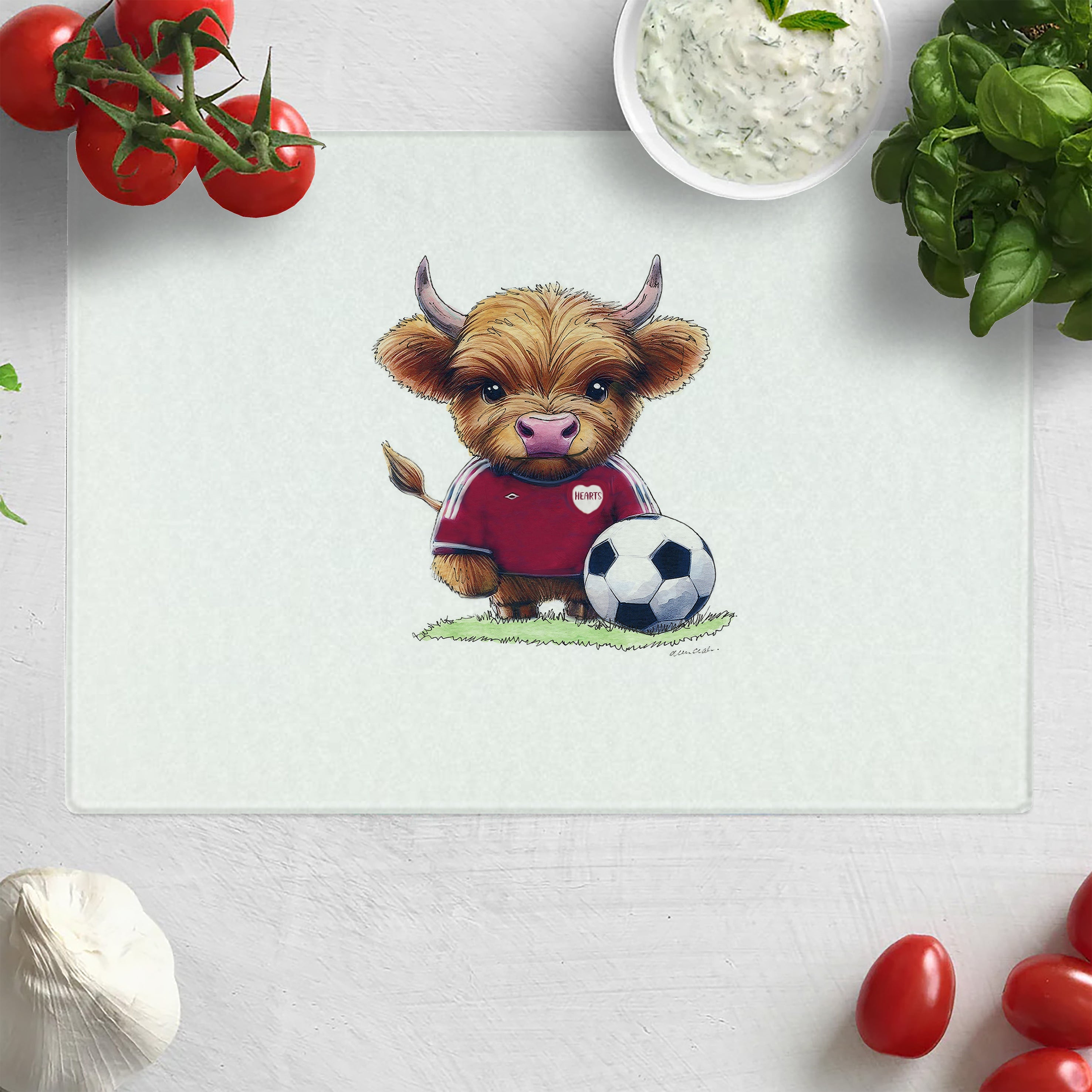 Wee Hearts Chopping Board
