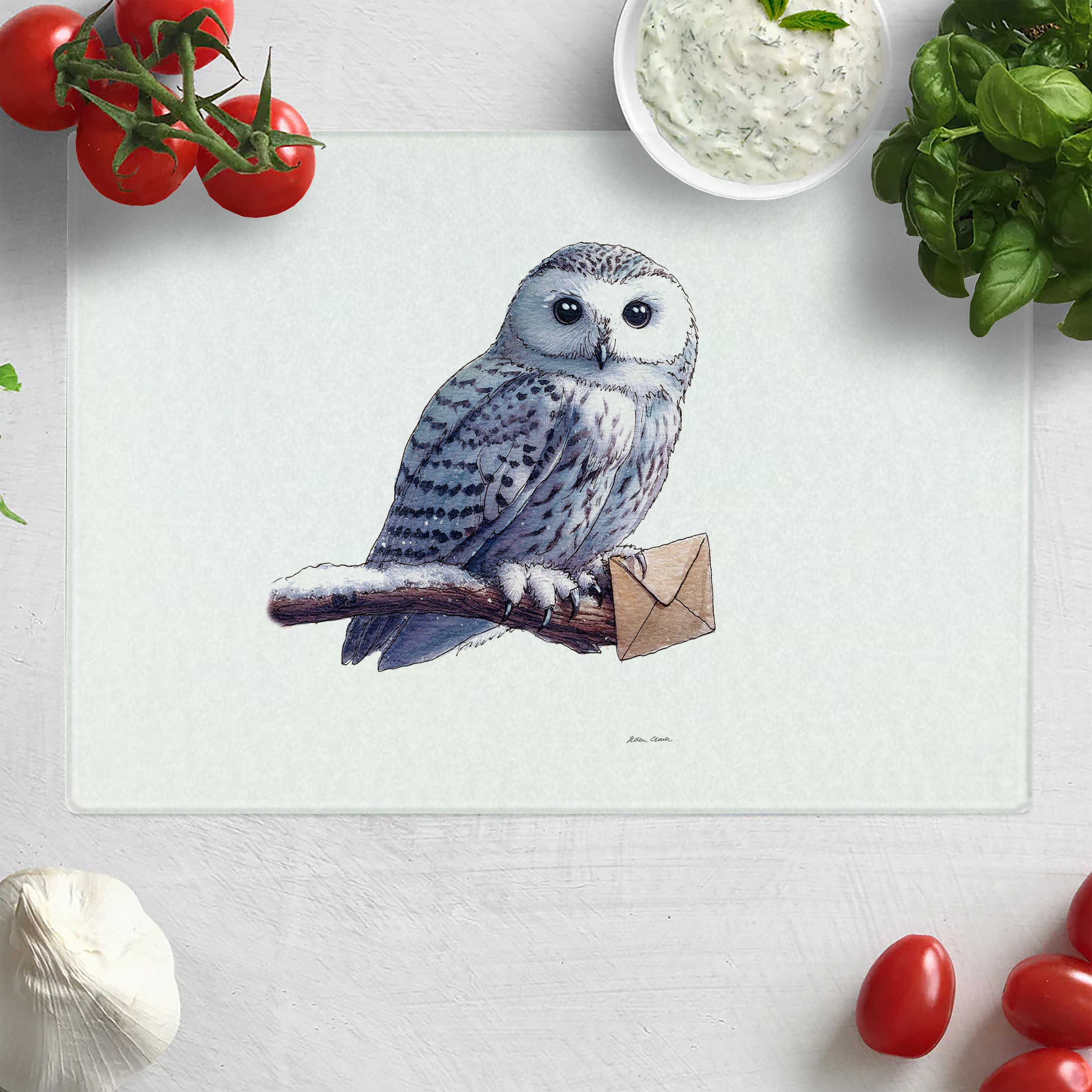 Wee Hedwig Chopping Board