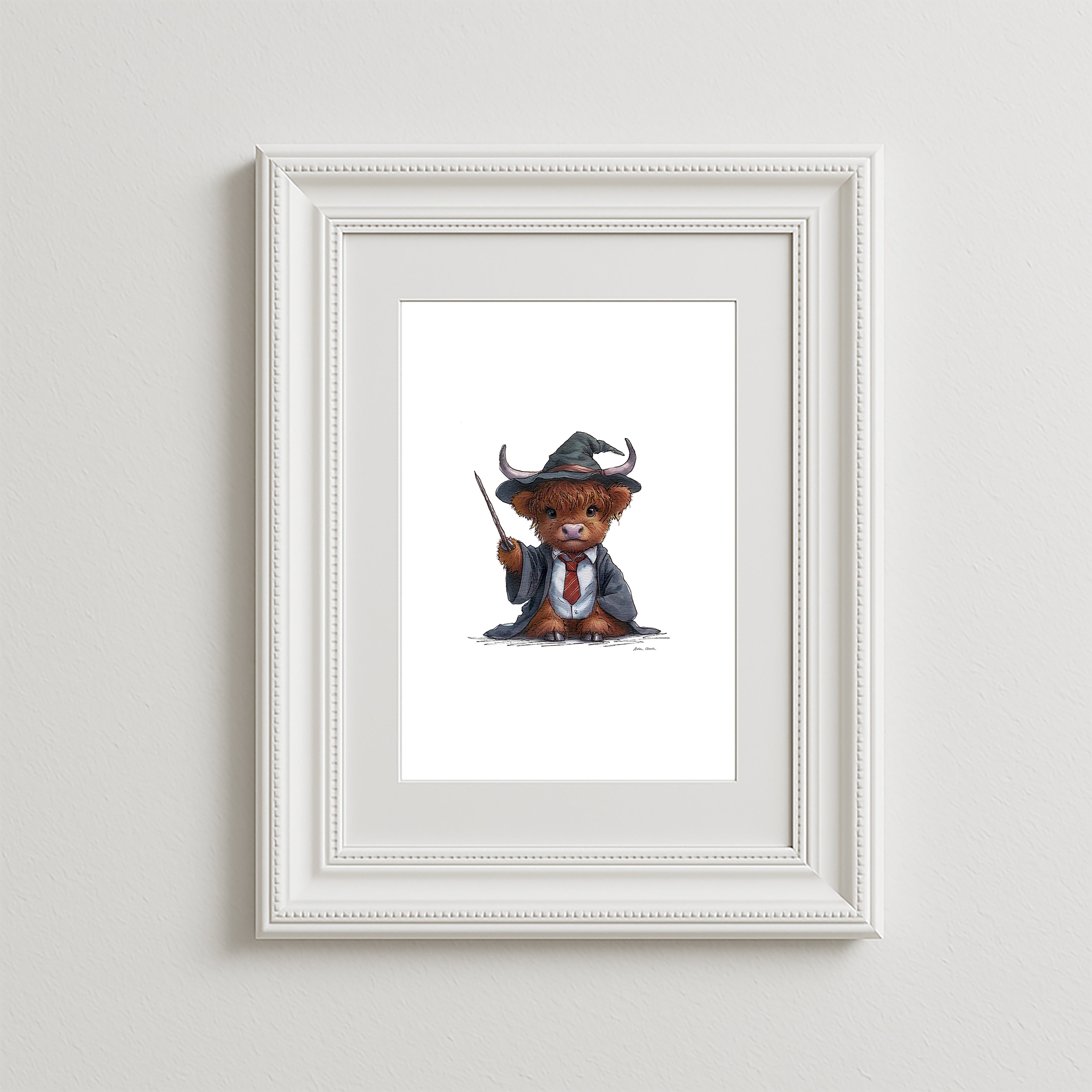 Wee Hermooni Art Print