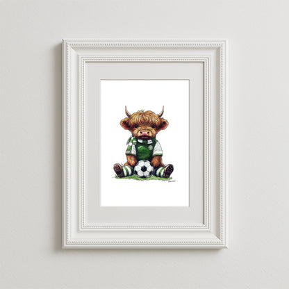 Wee Hibs Art Print