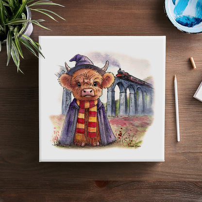 Wee Jacobite Wizard Canvas