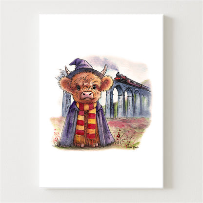 Wee Jacobite Wizard Canvas
