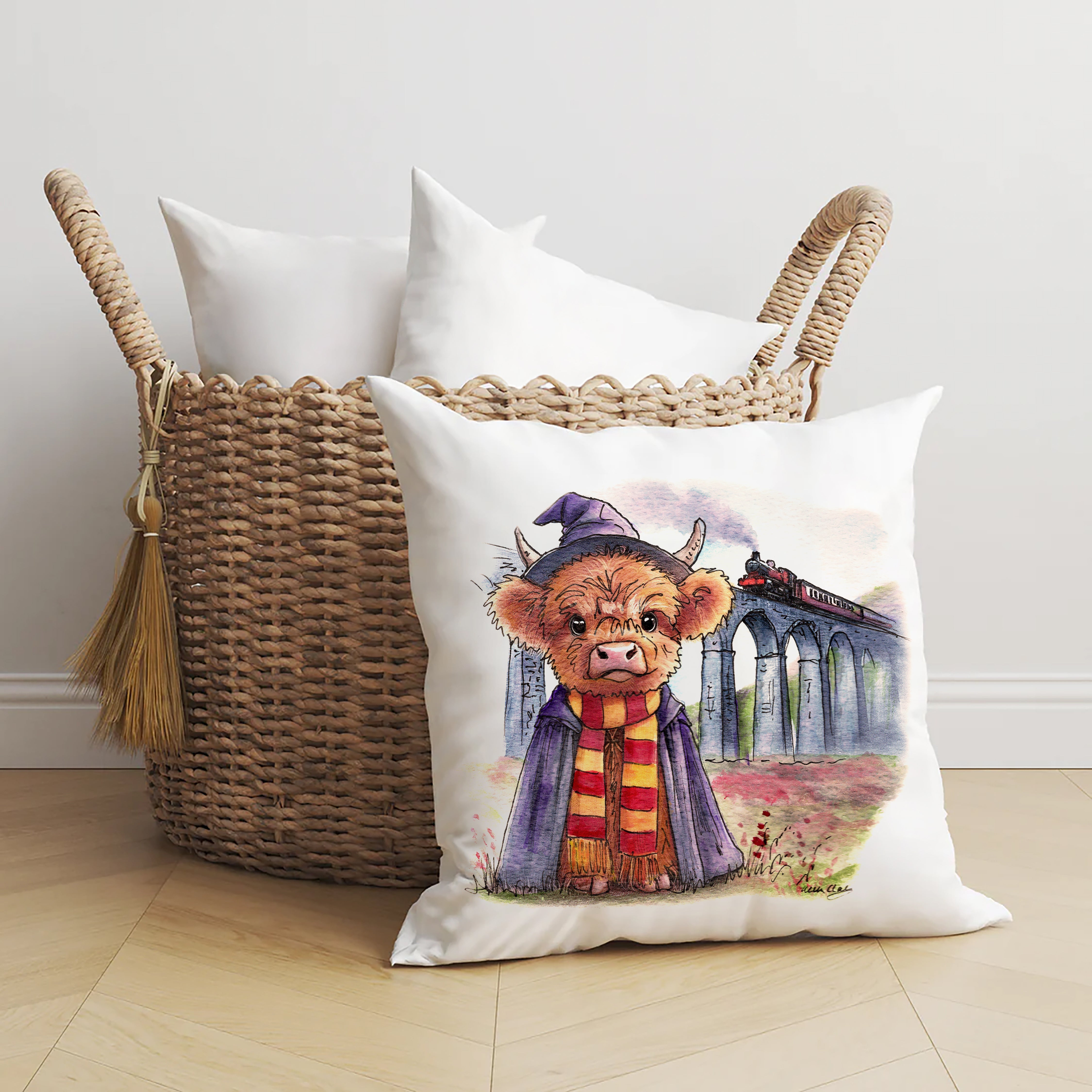 Wee Jacobite Wizard Cushion