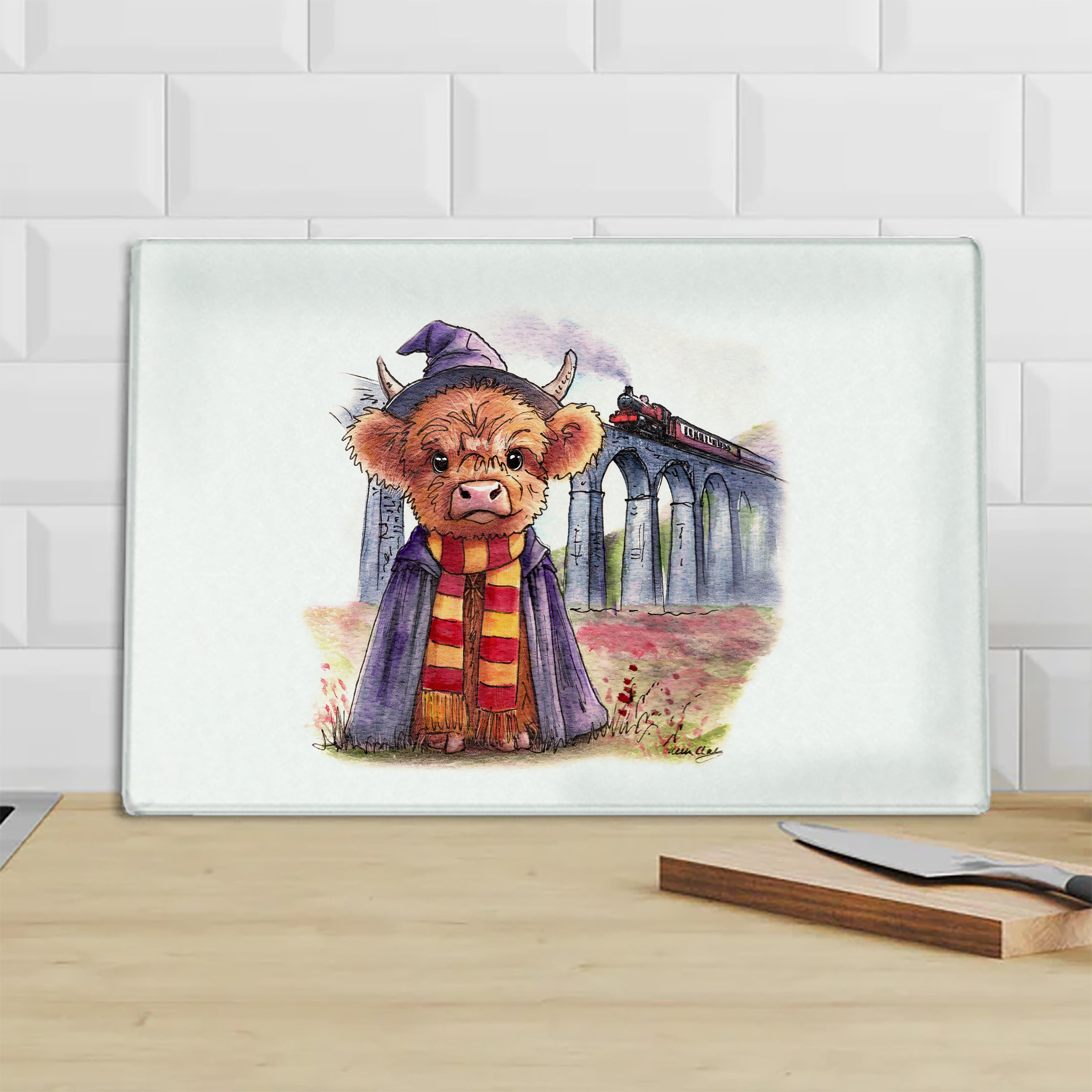 Wee Jacobite Wizard Chopping Board