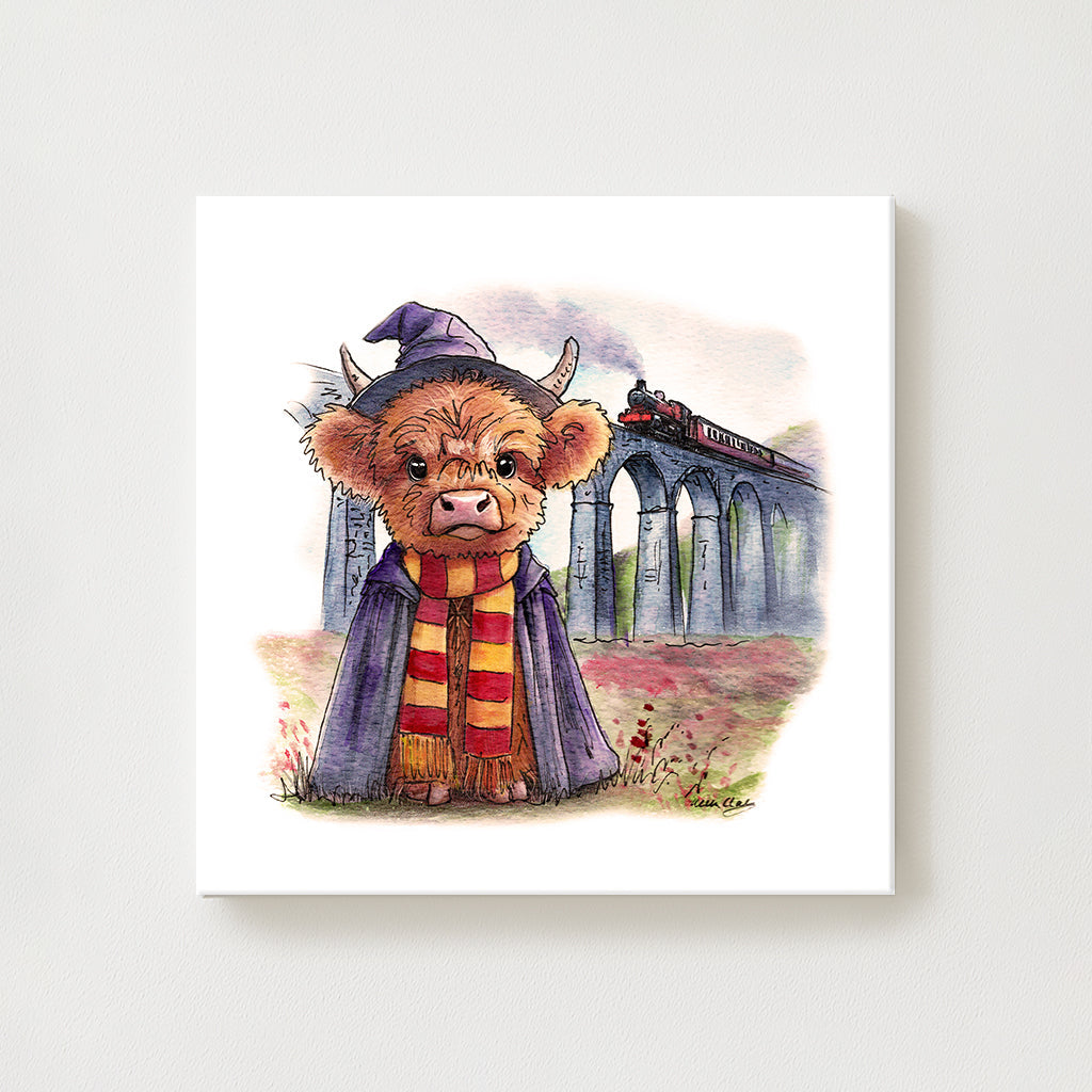 Wee Jacobite Wizard Canvas