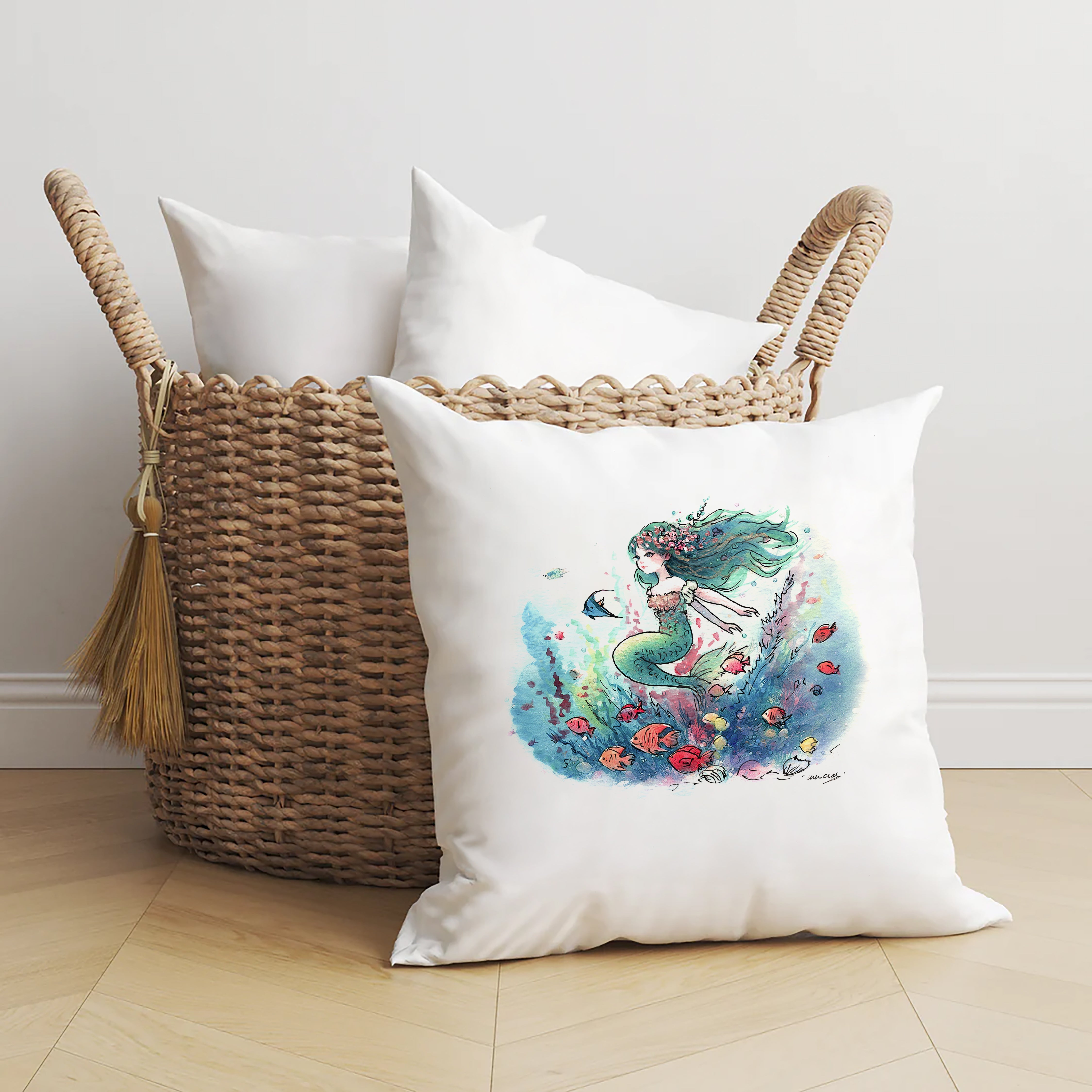 Wee Mermaid Cushion