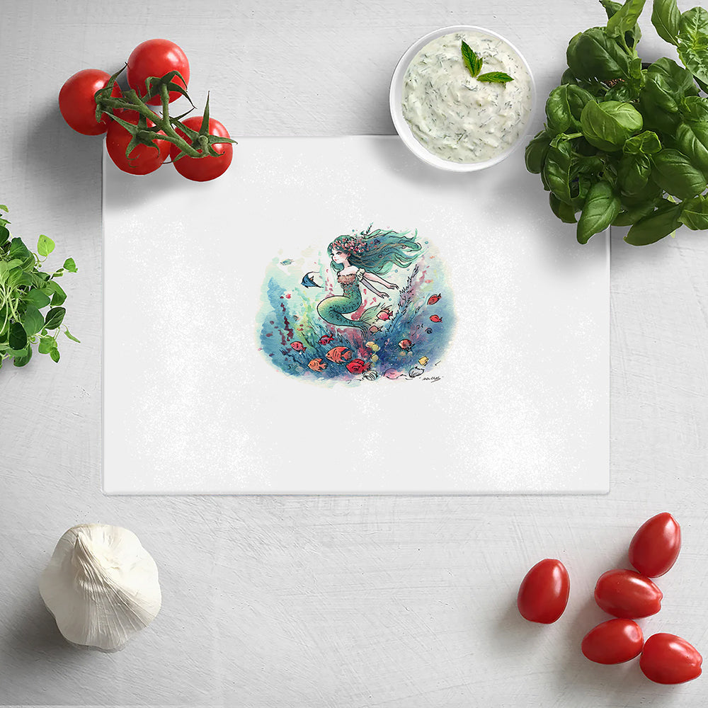 Wee Mermaid Chopping Board