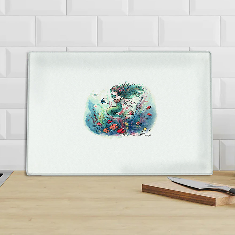 Wee Mermaid Chopping Board