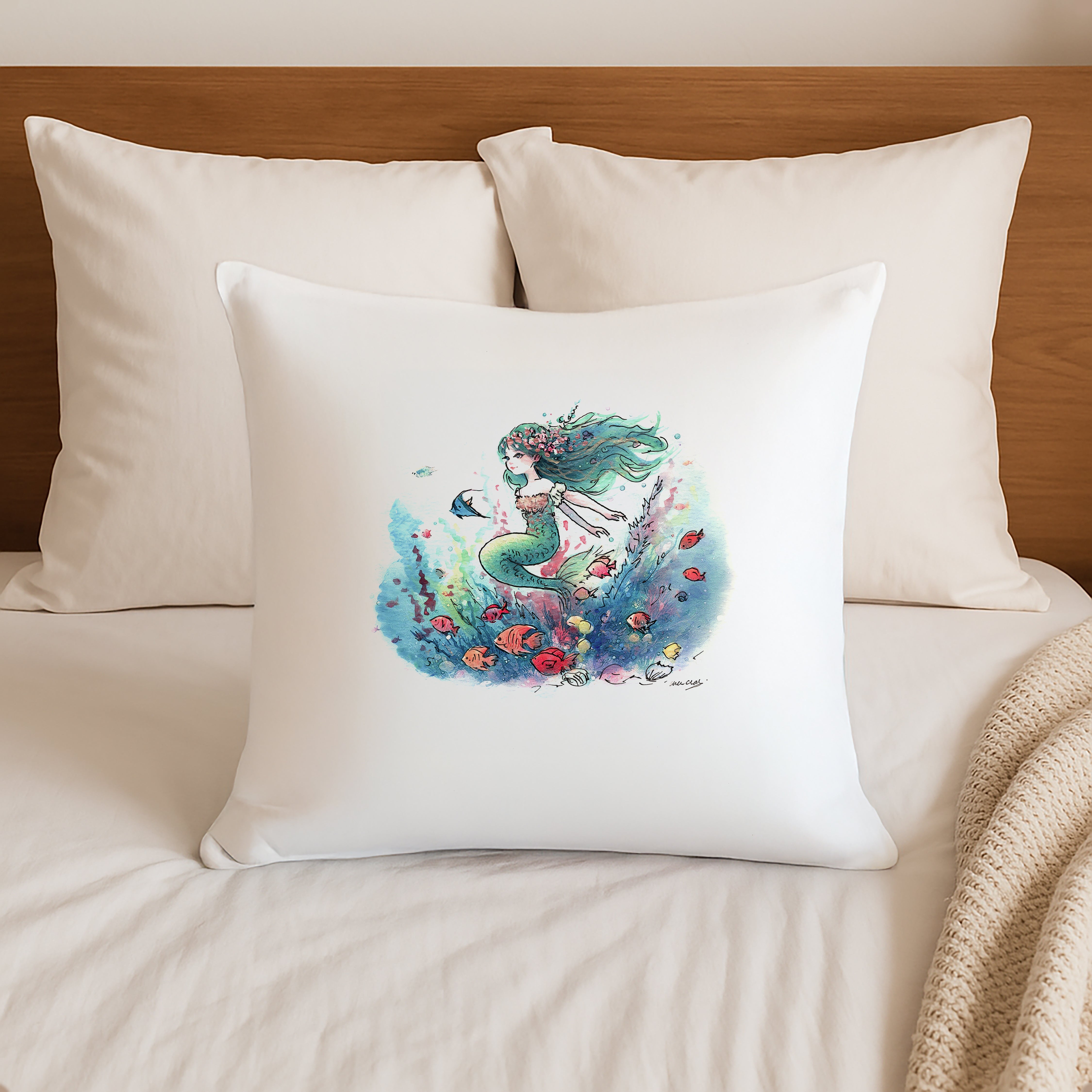 Wee Mermaid Cushion