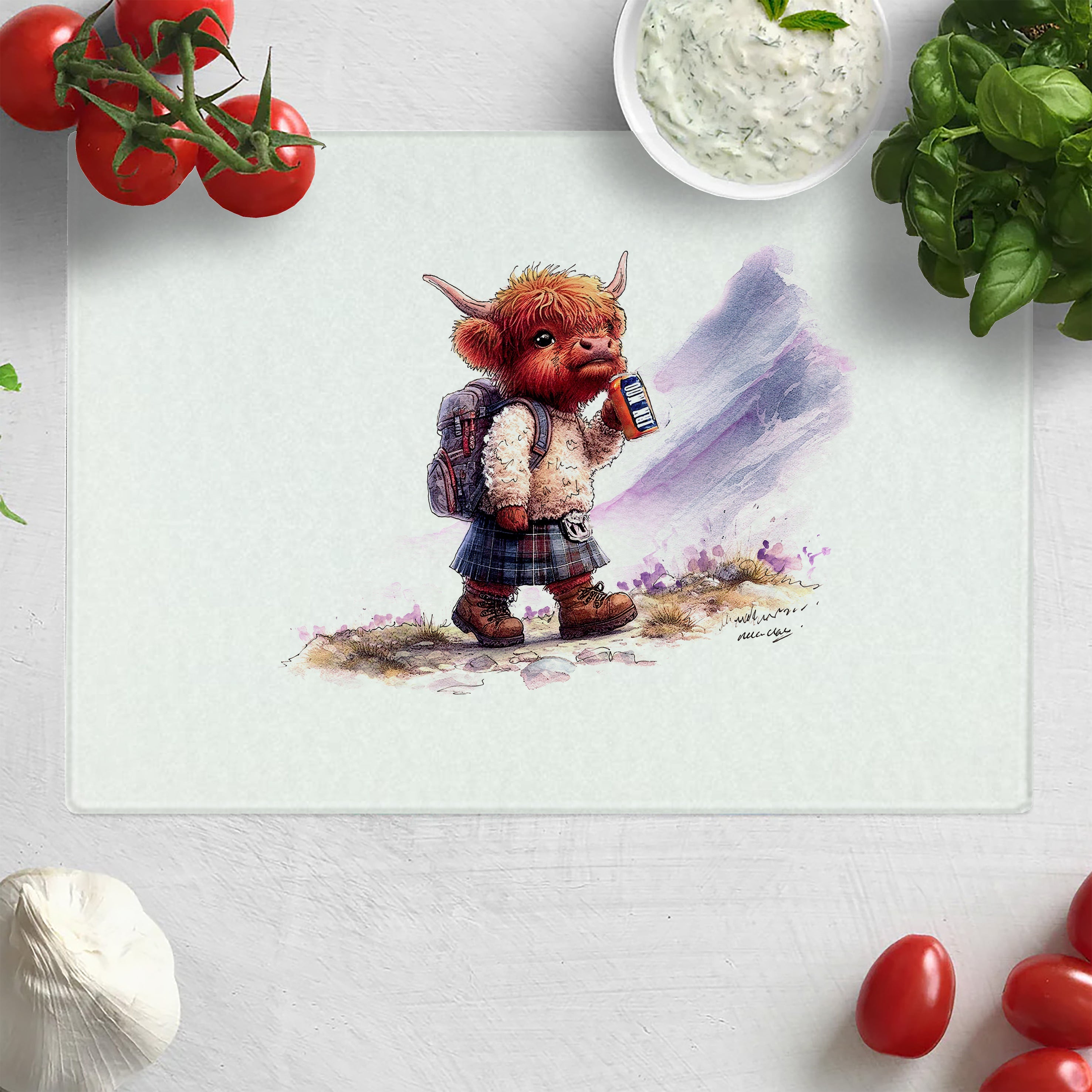 Wee Munro Moo Chopping Board