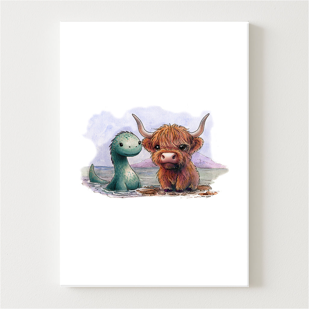 Wee Nessie Canvas