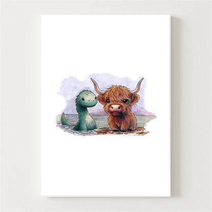 Wee Nessie Canvas