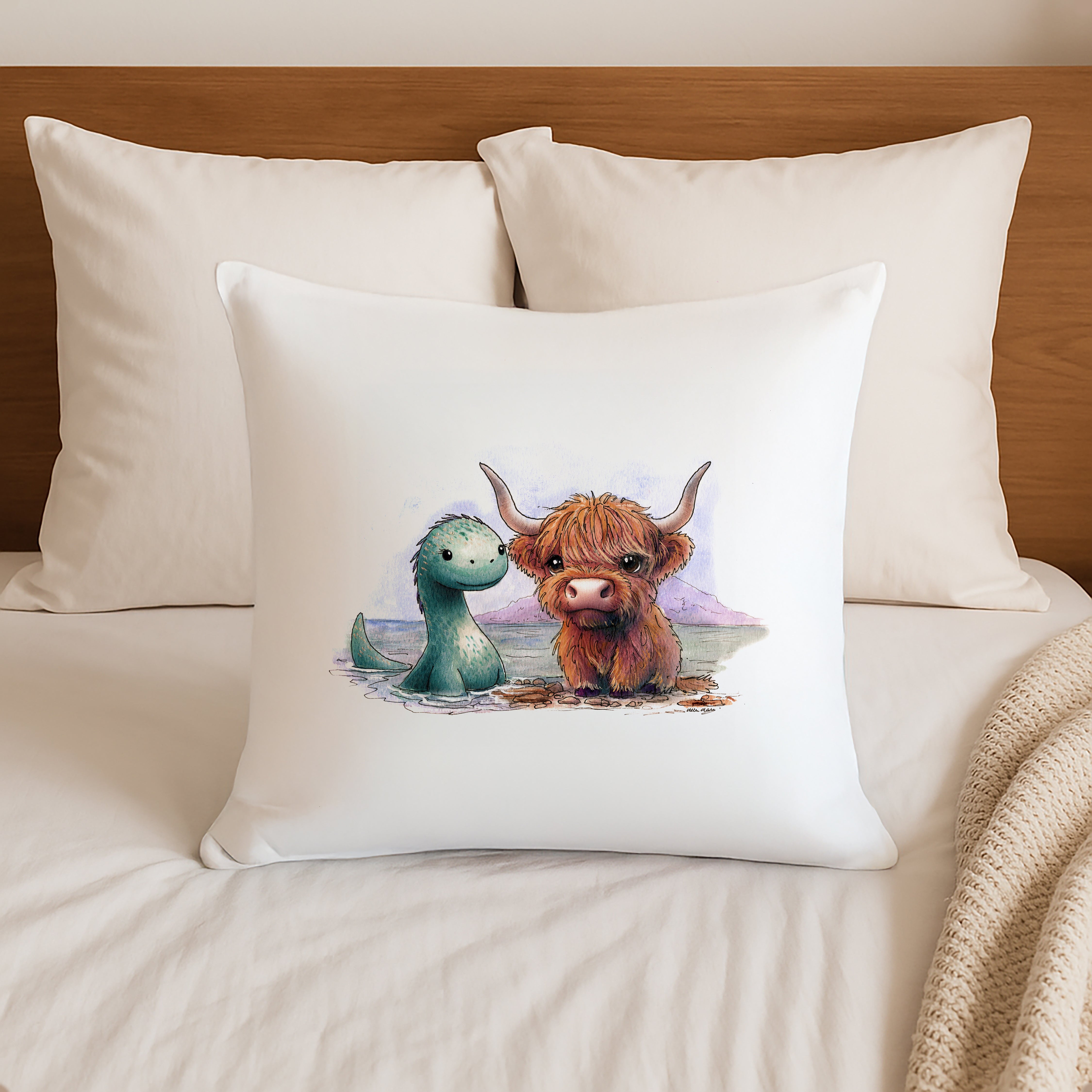 Wee Nessie Cushion