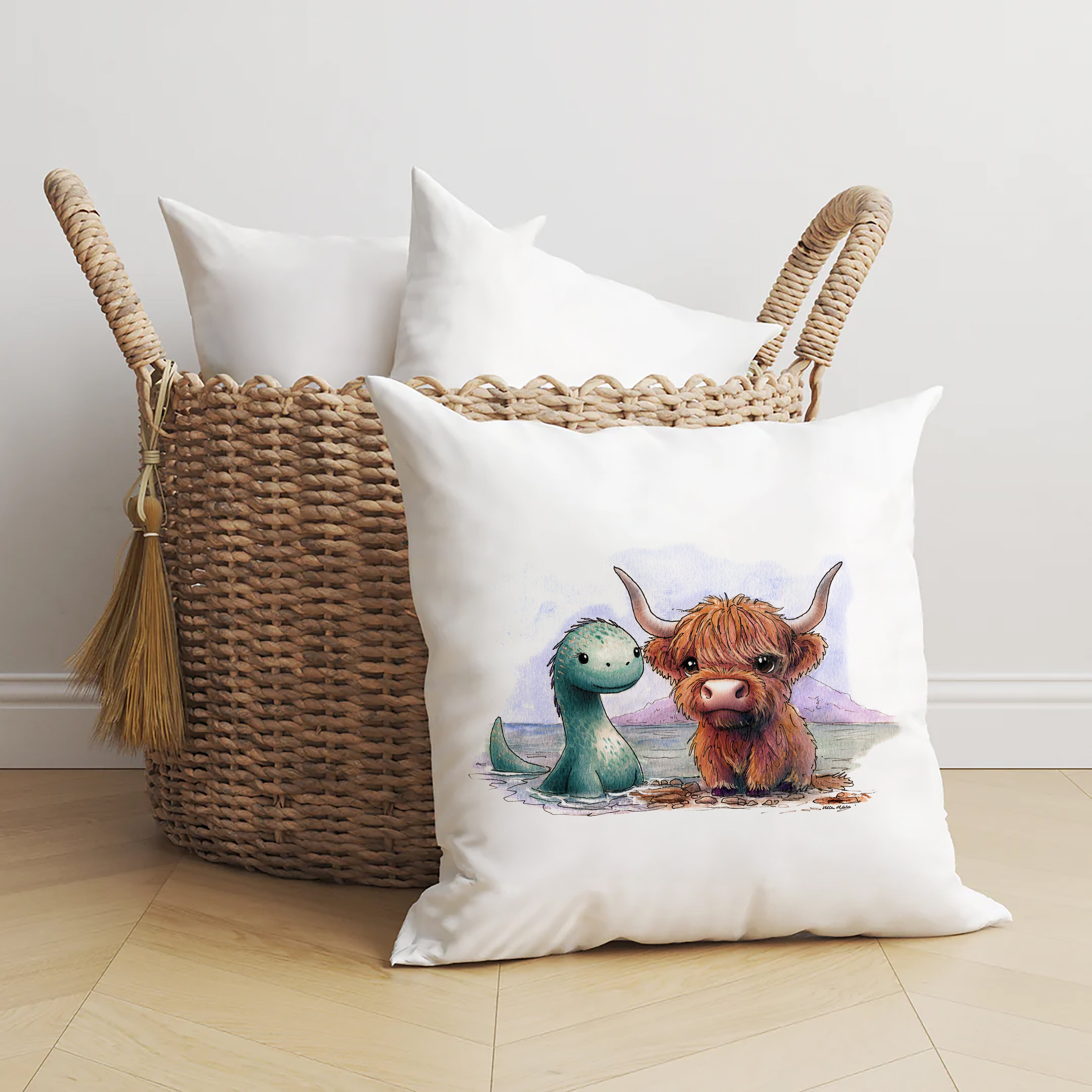 Wee Nessie Cushion