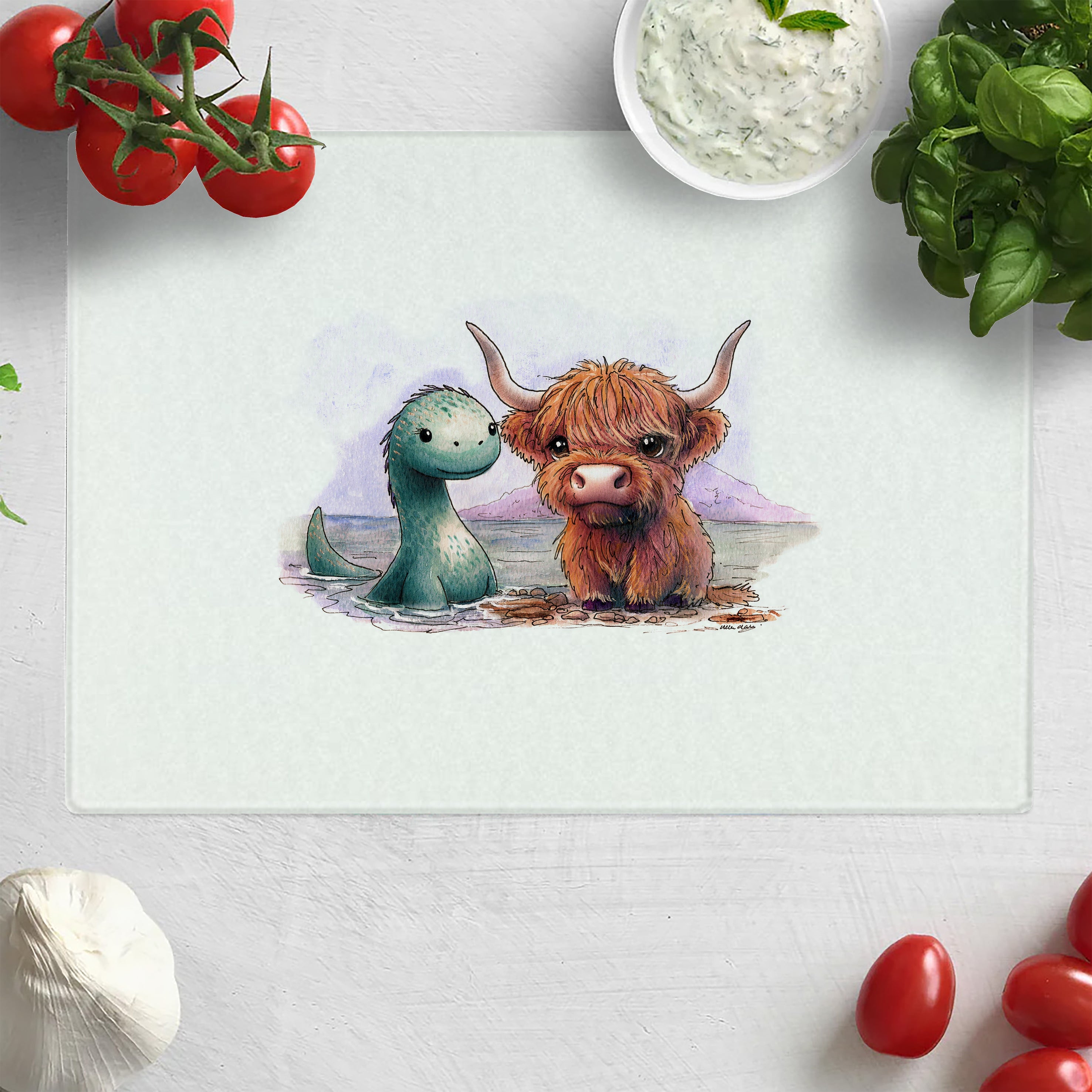 Wee Nessie Chopping Board