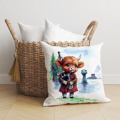 Wee Nessie Piper Cushion