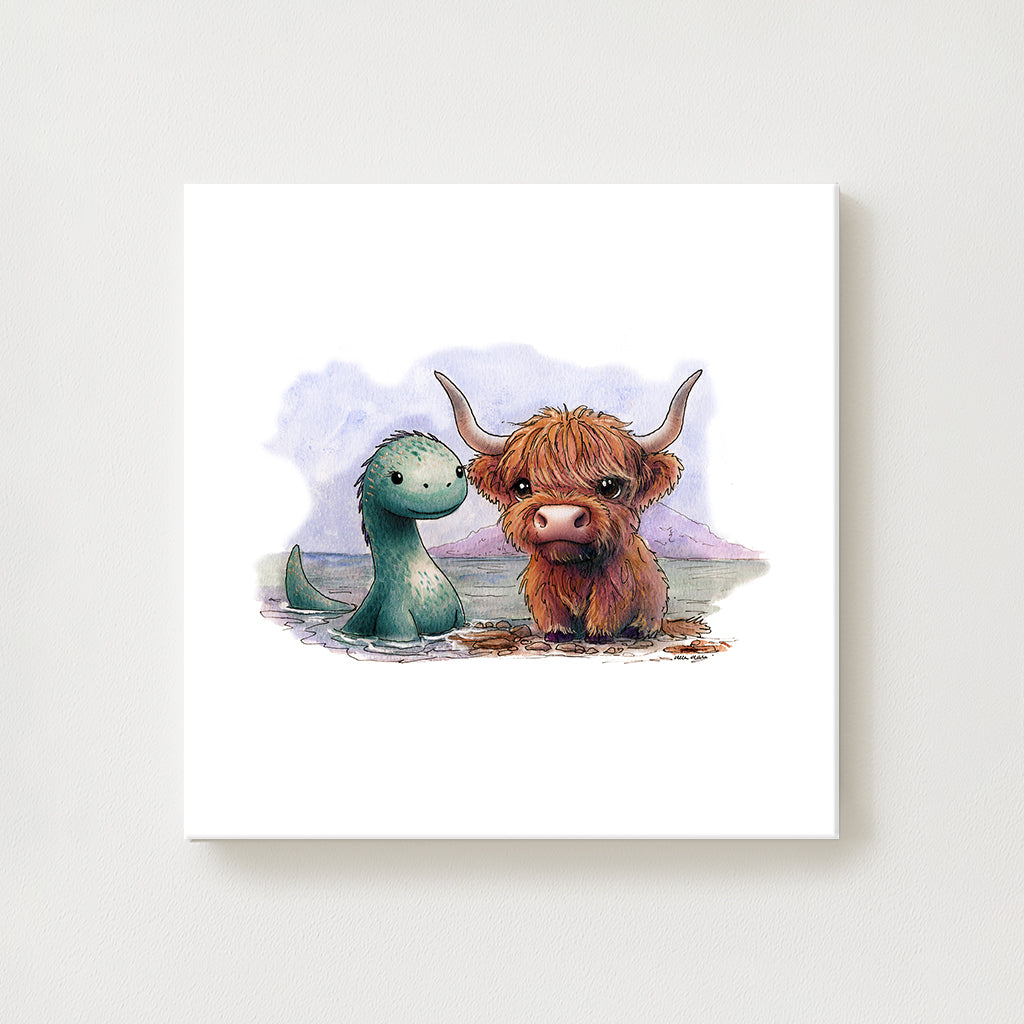 Wee Nessie Canvas