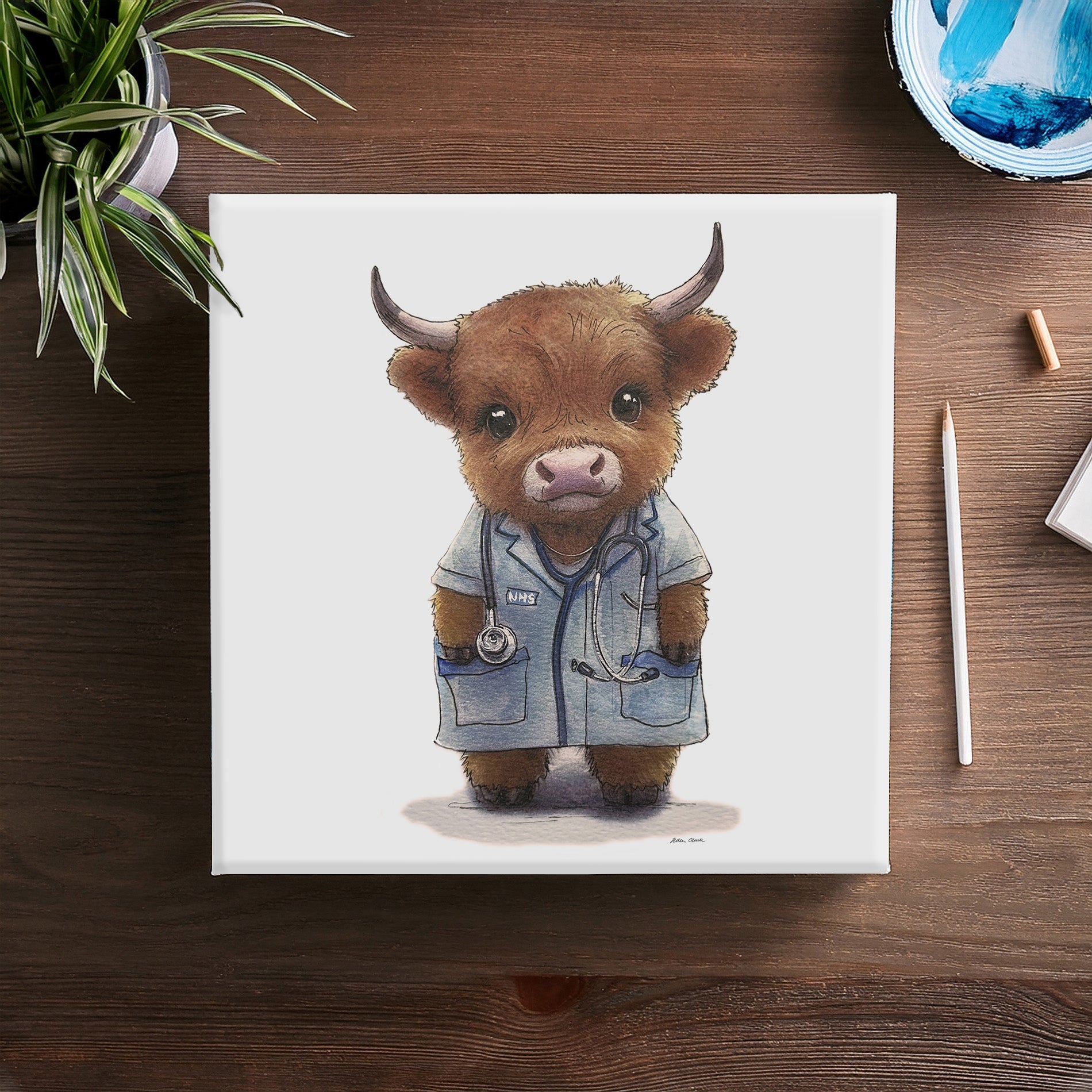 Wee Nurse Canvas