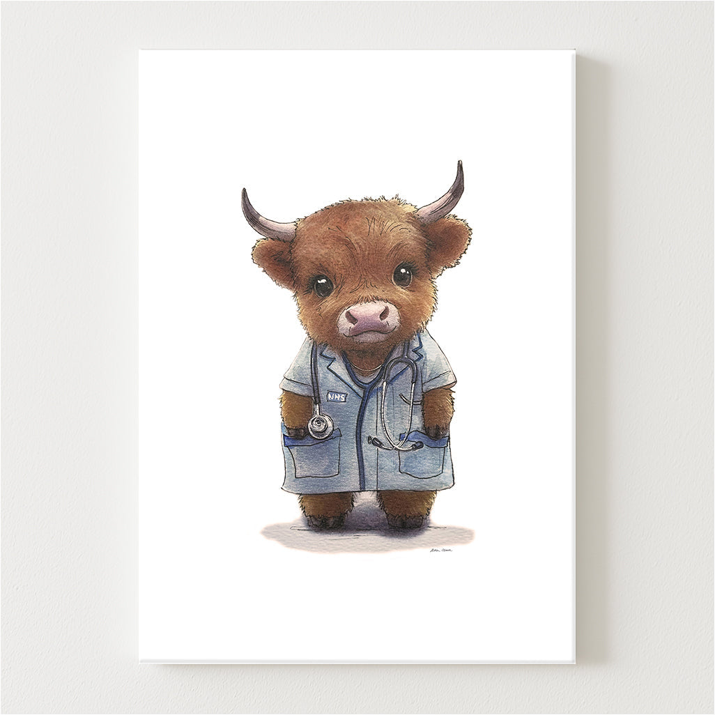 Wee Nurse Canvas