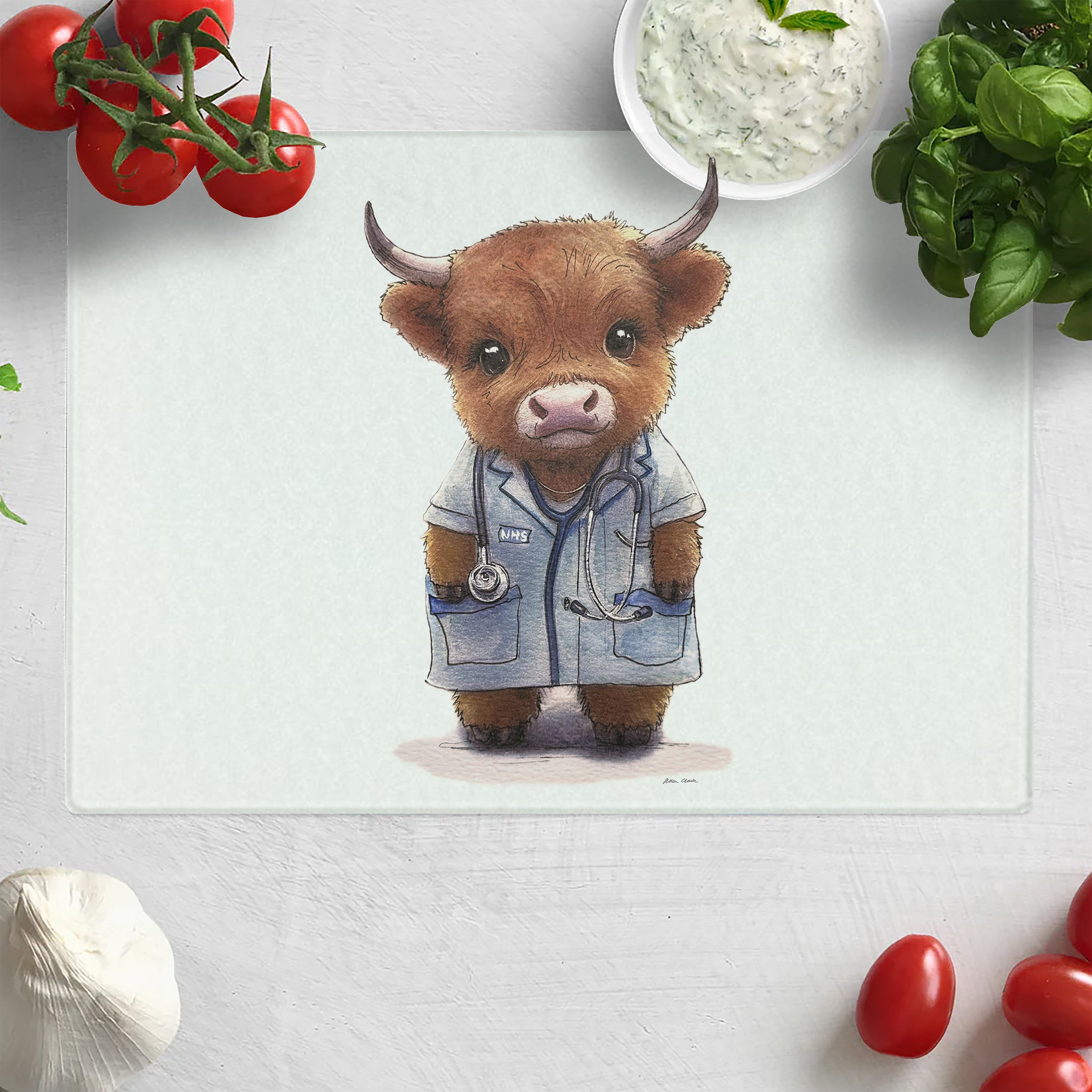 Wee Nurse Chopping Board
