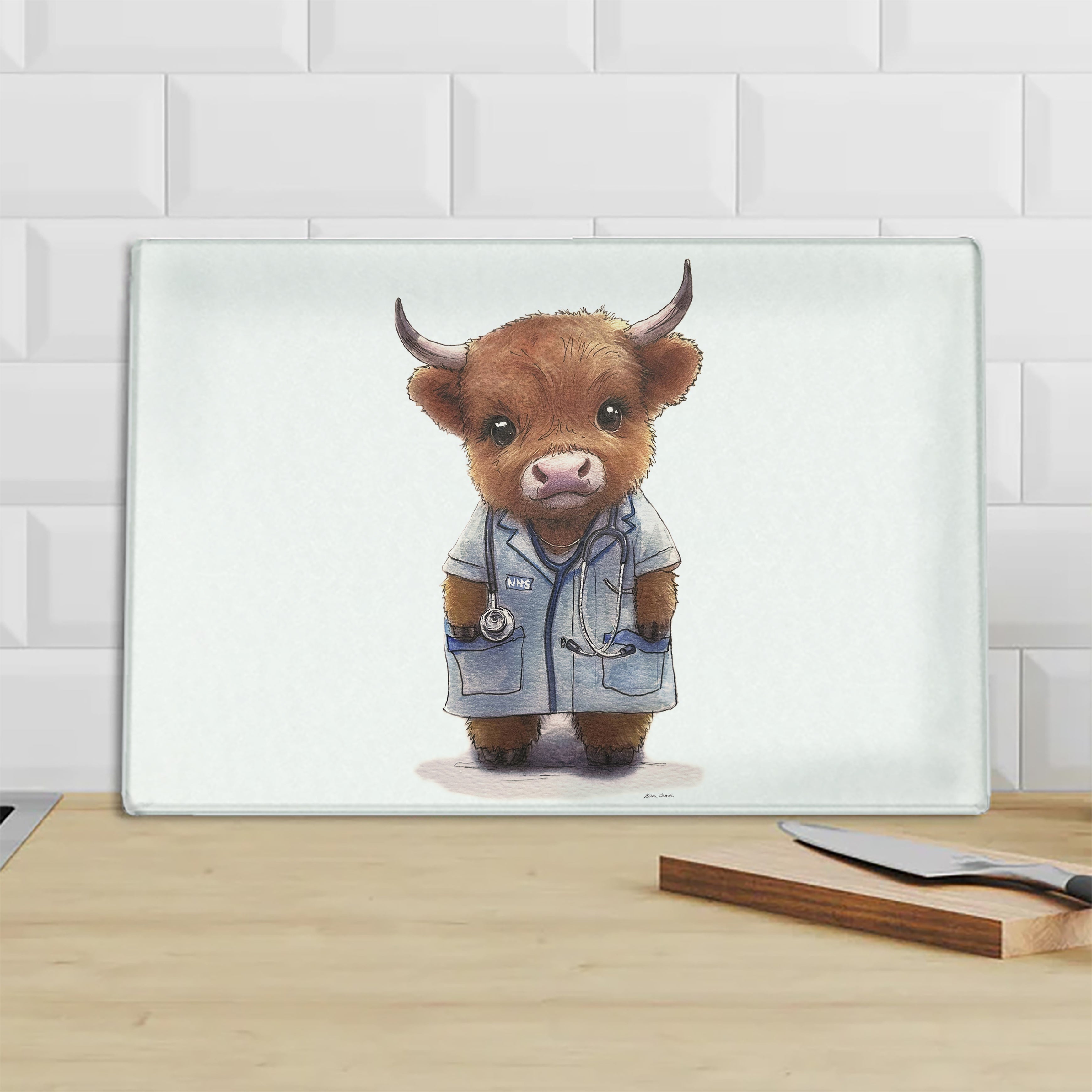Wee Nurse Chopping Board