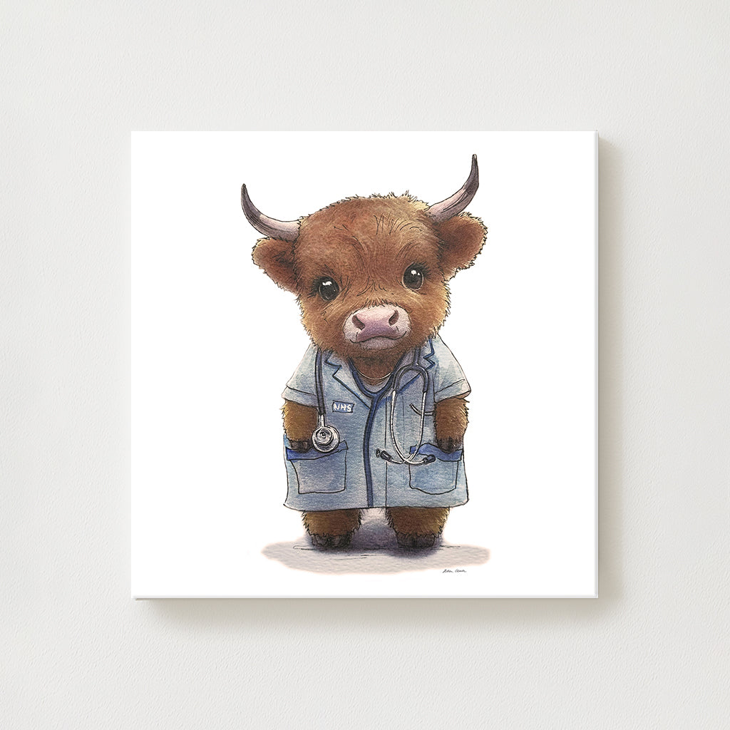 Wee Nurse Canvas