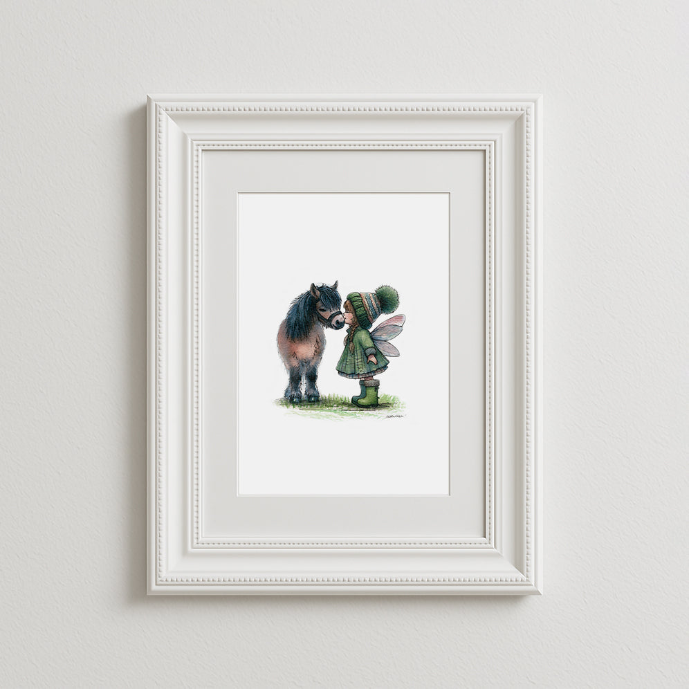 Wee Pony Art Print