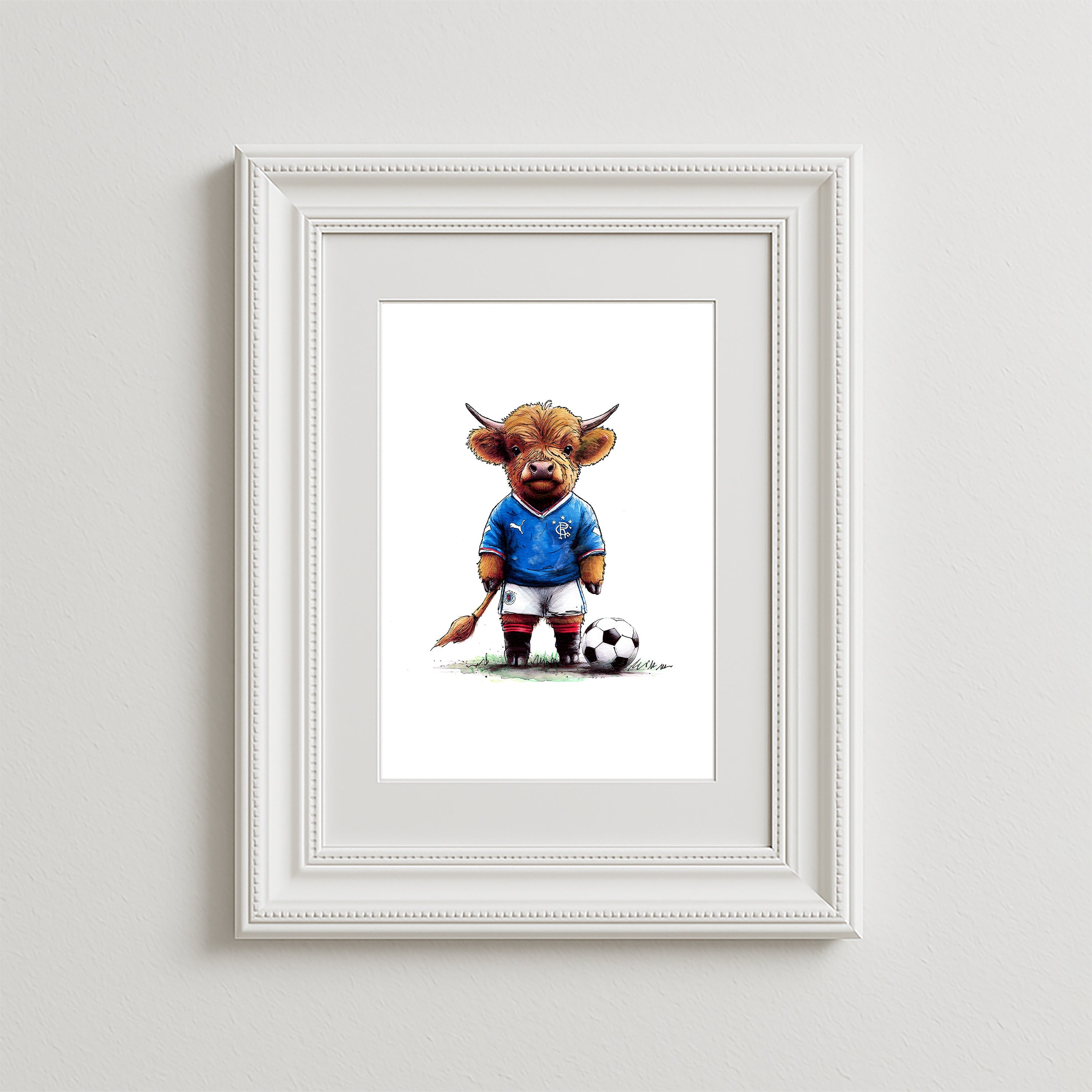 Wee Rangers Art Print