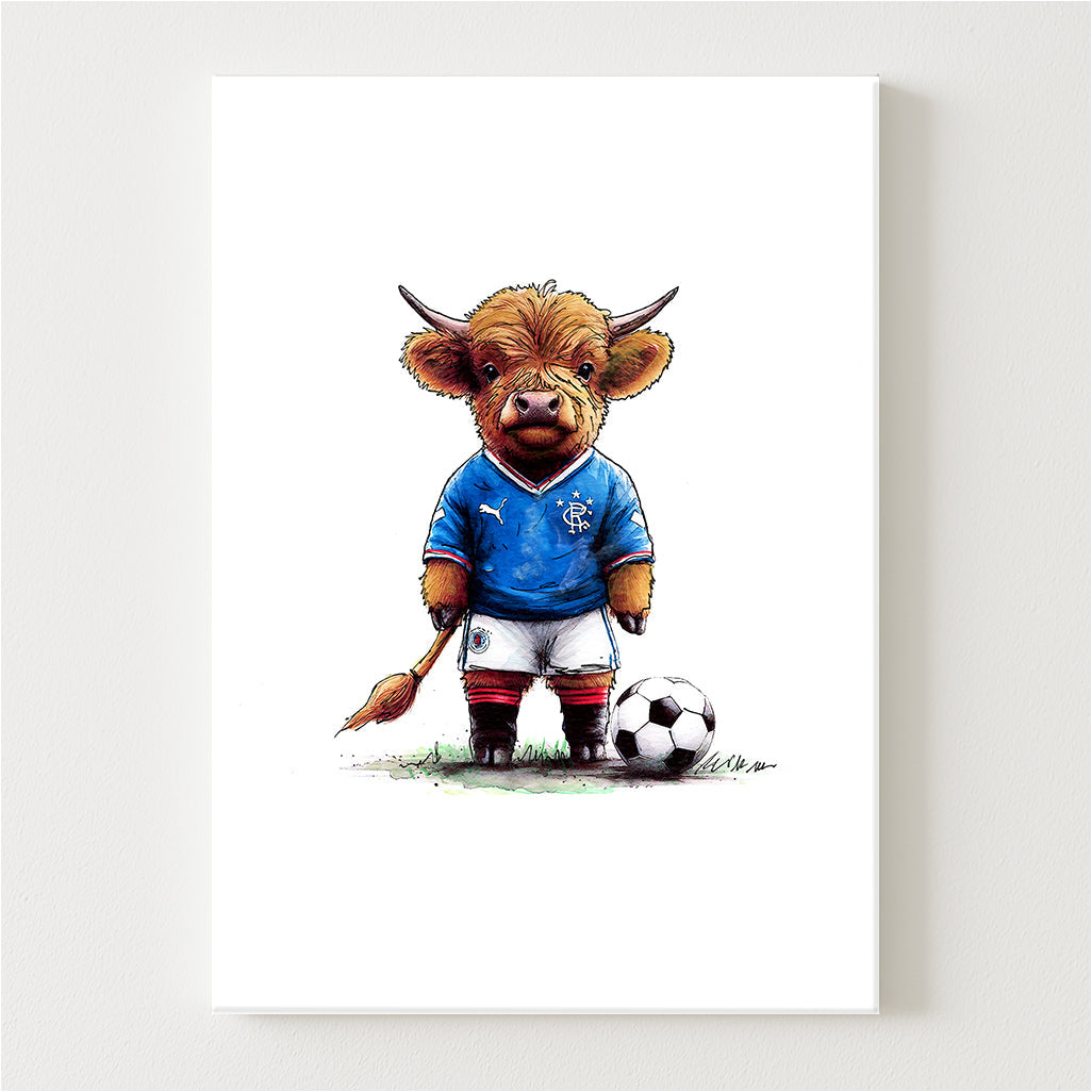 Wee Rangers Canvas