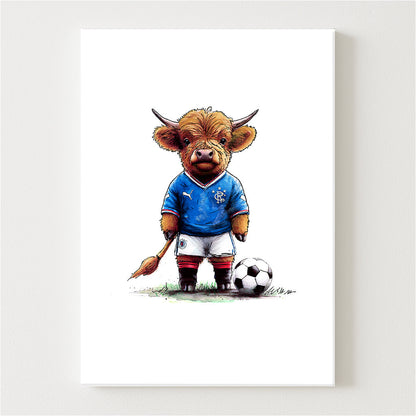 Wee Rangers Canvas