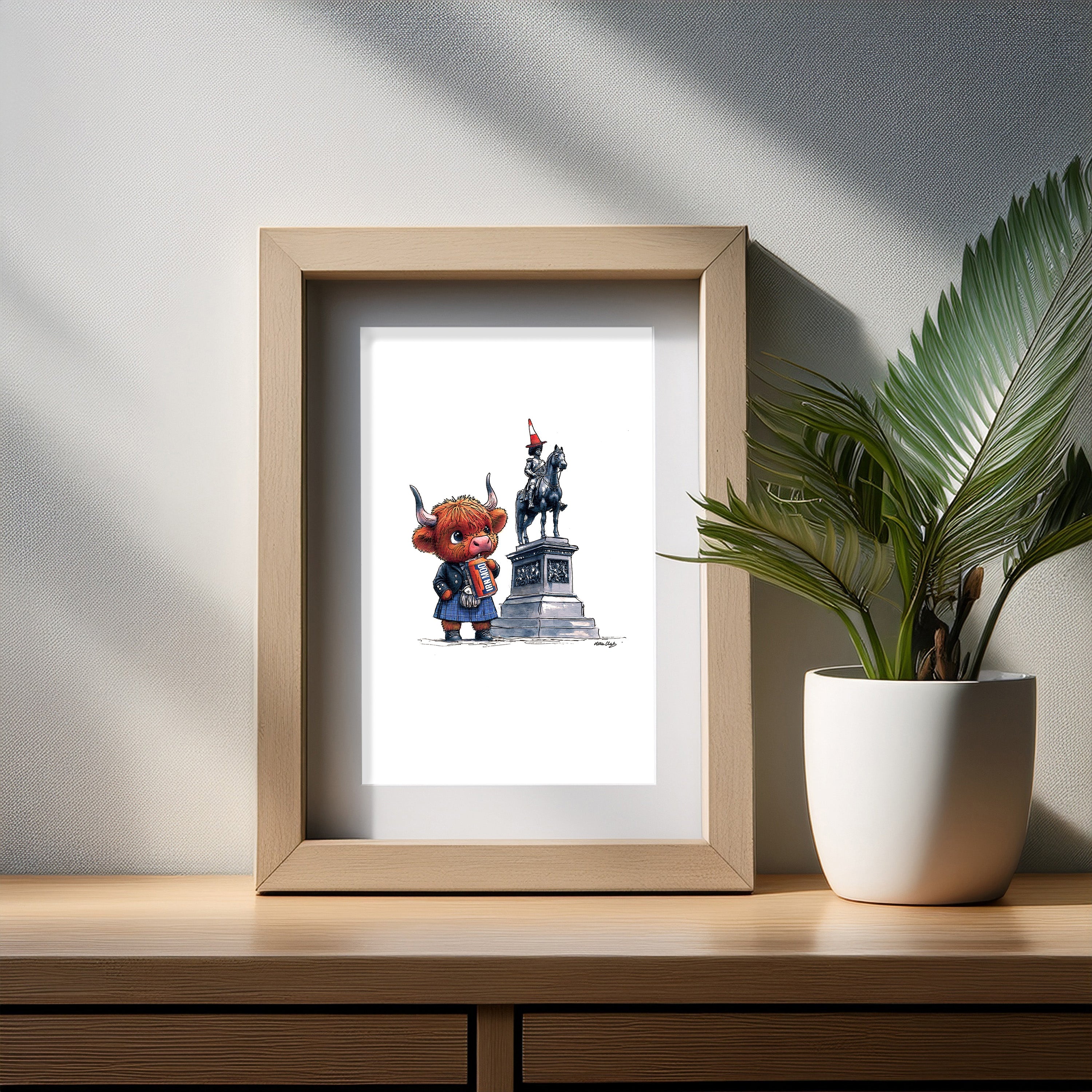 Wee Rebel Art Print