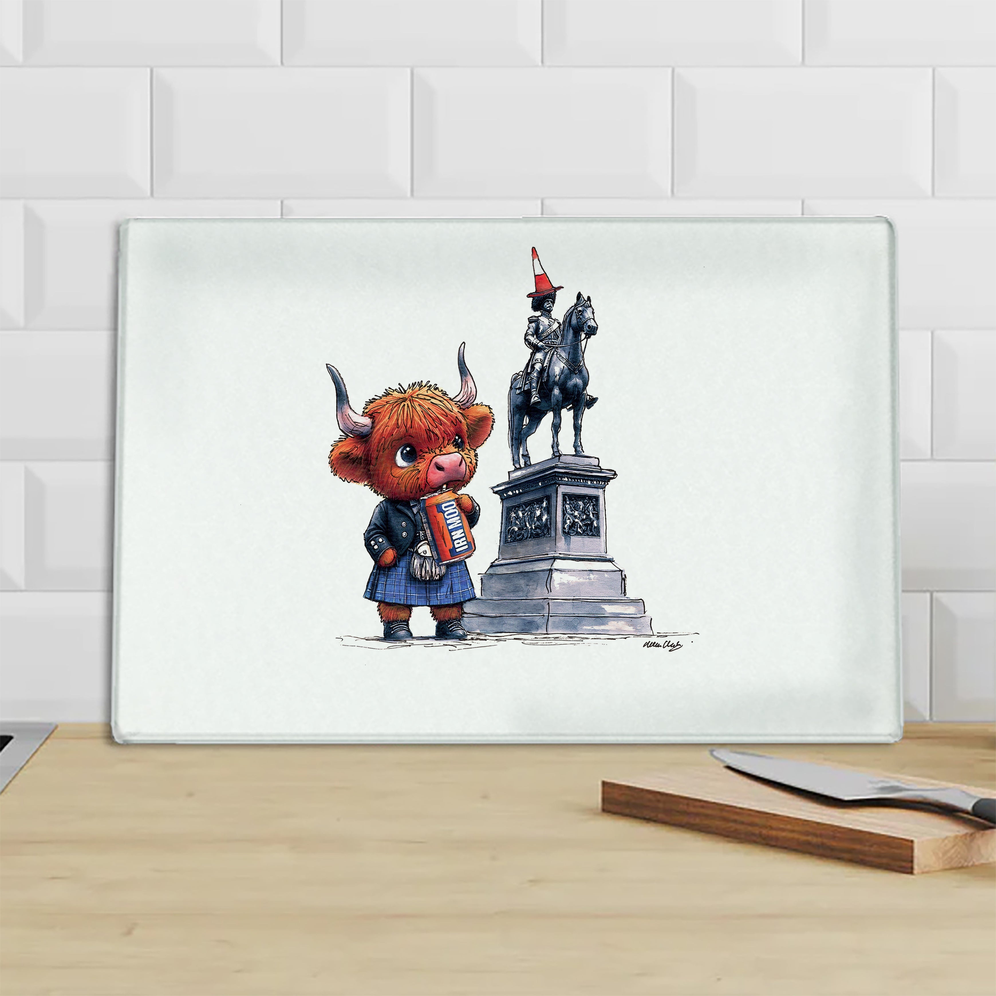 Wee Rebel Chopping Board