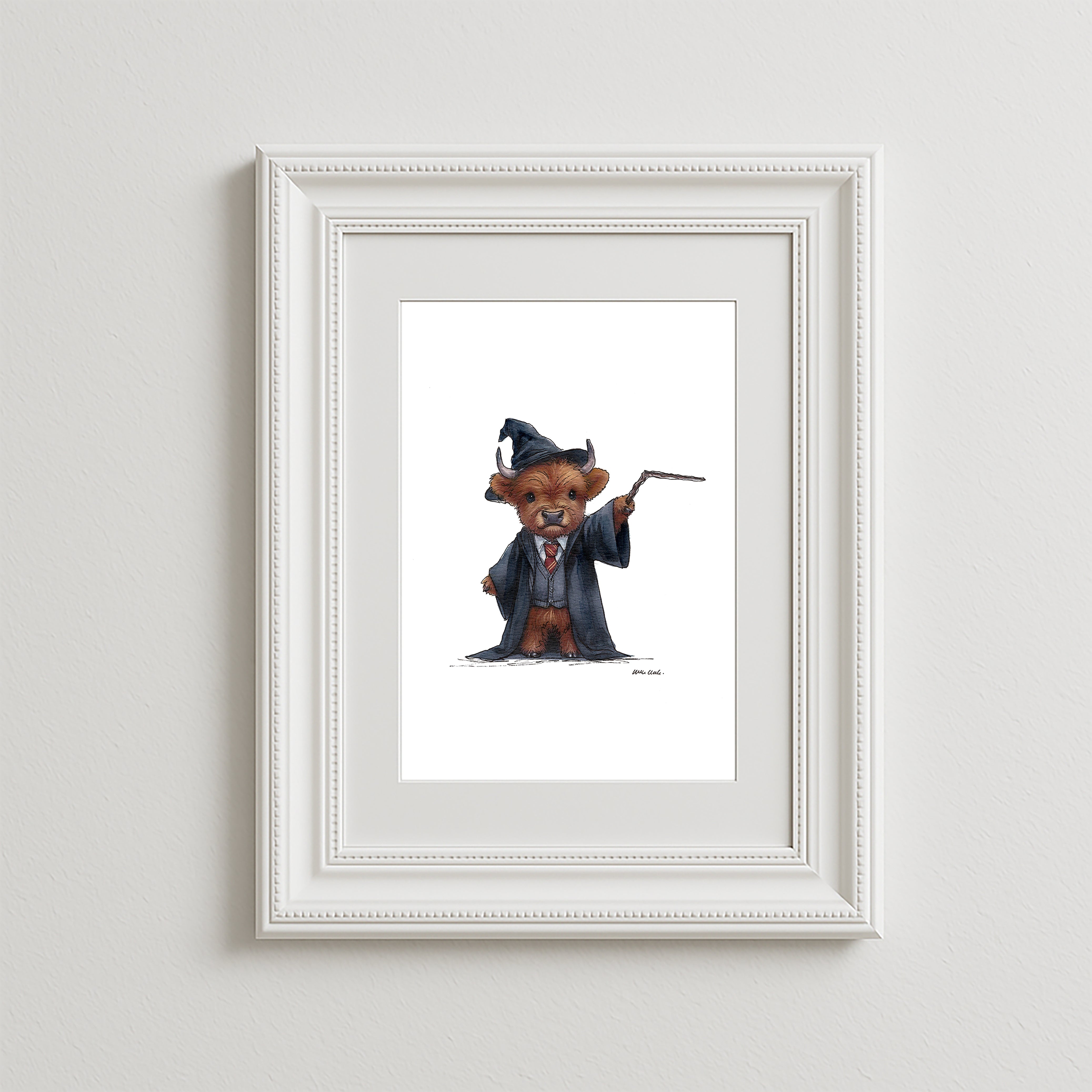 Wee Ron Art Print