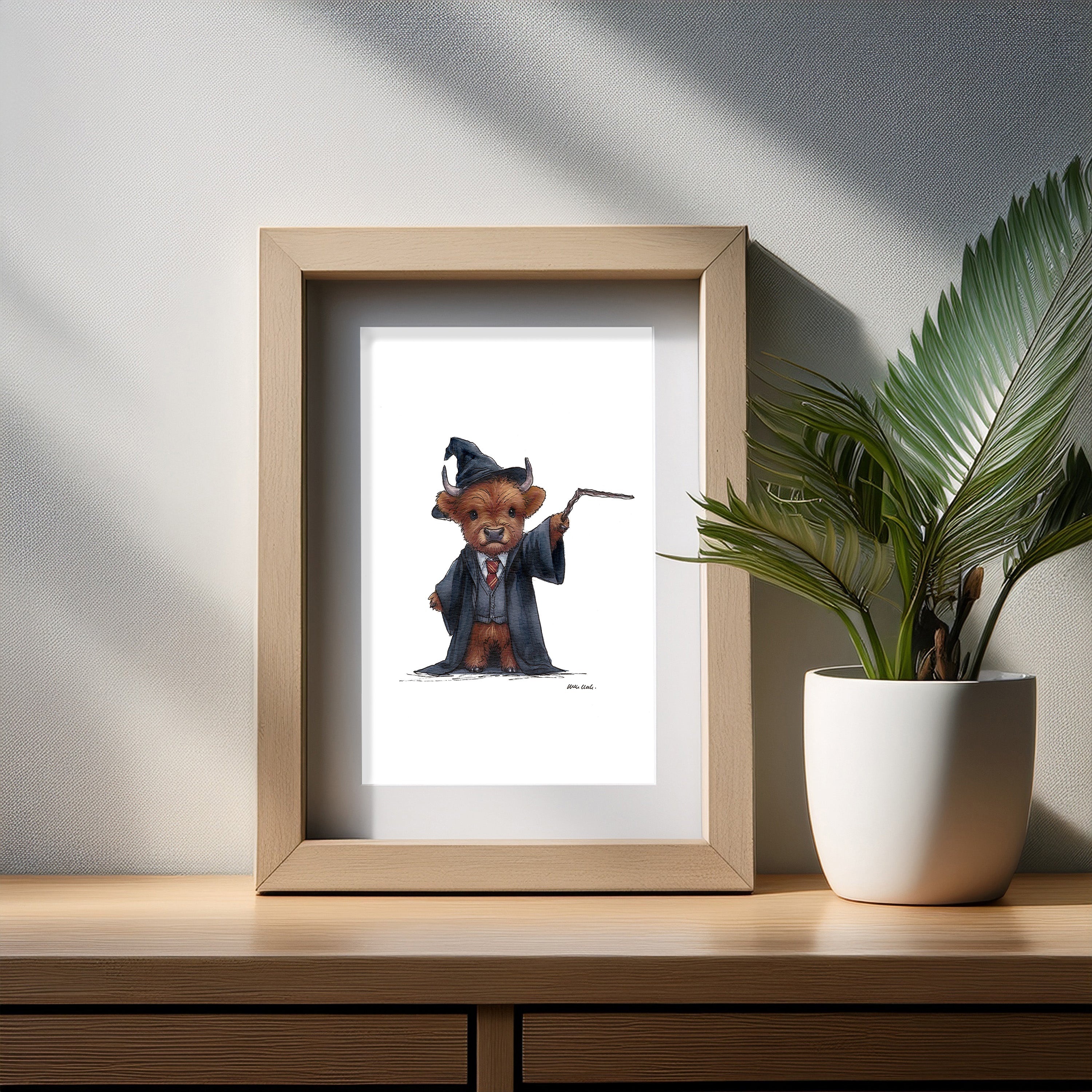 Wee Ron Art Print
