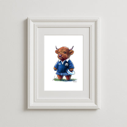 Wee Scotlands Pride Art Print