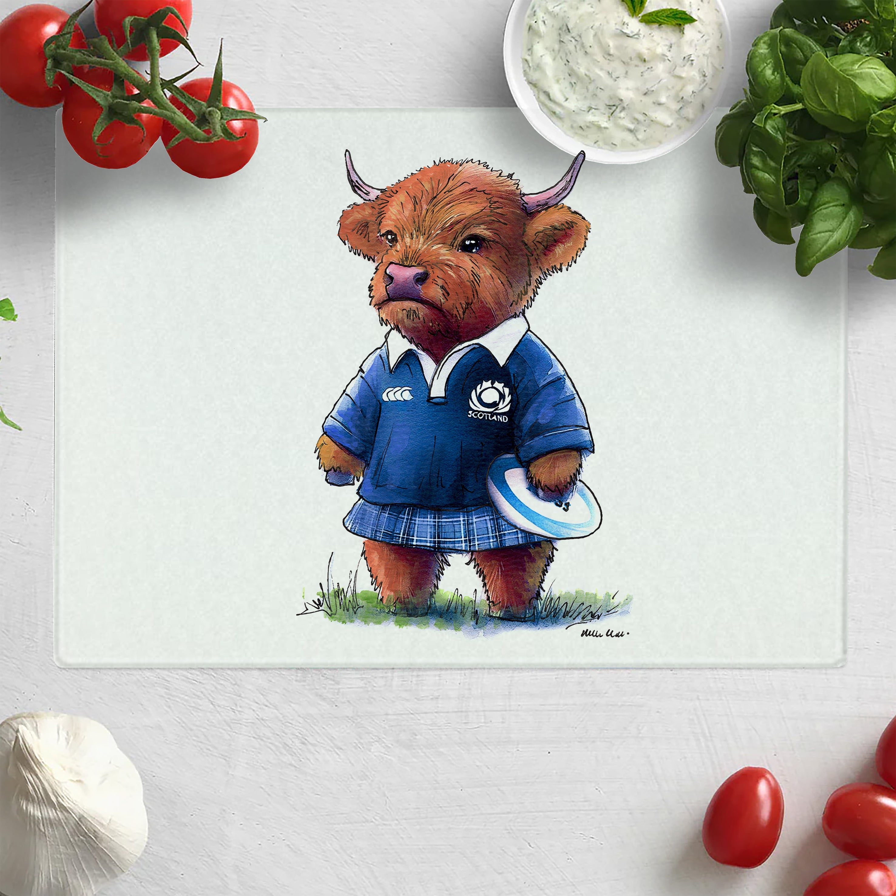 Wee Scotlands Pride Chopping Board