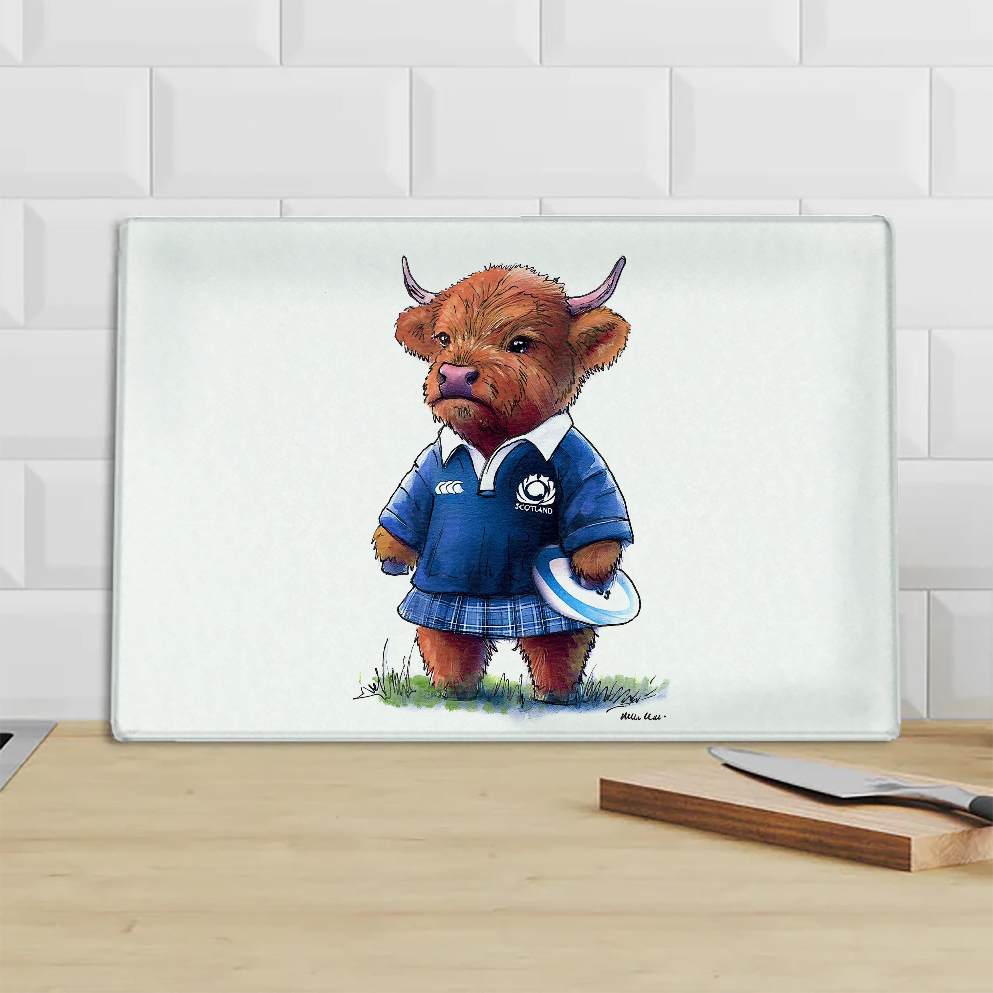 Wee Scotlands Pride Chopping Board