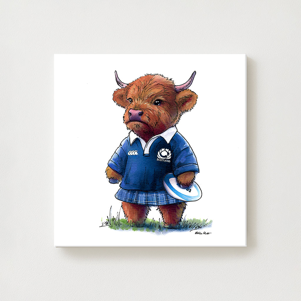 Wee Scotlands Pride Canvas