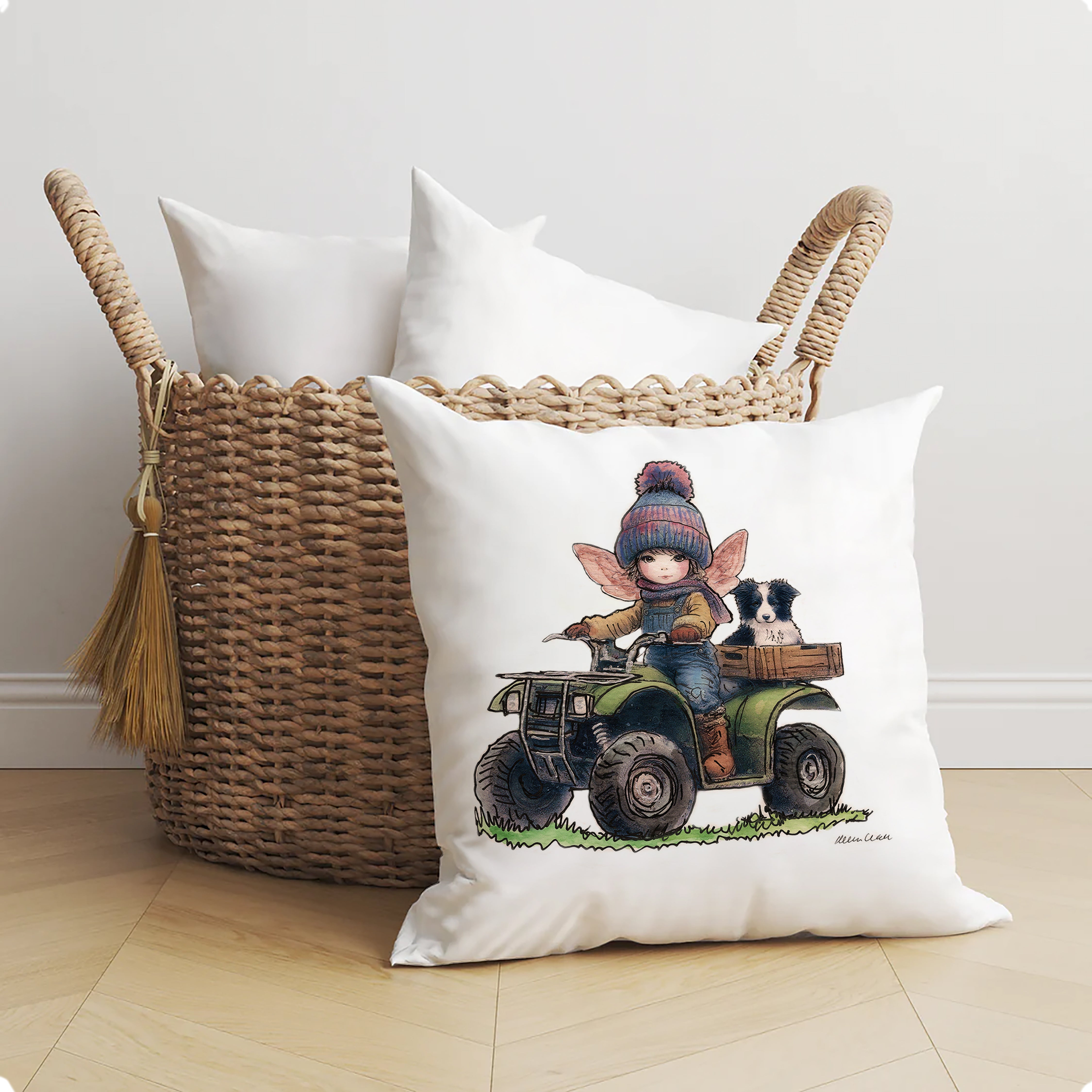 Wee Shepherdess Cushion