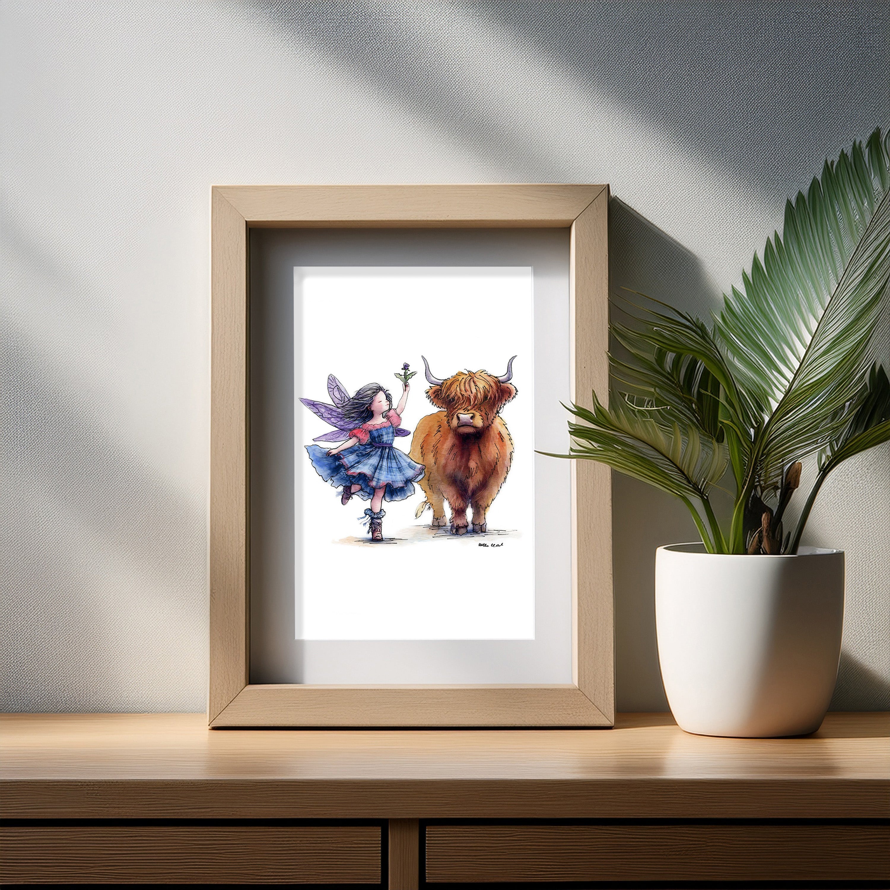 Wee Showoff Art Print