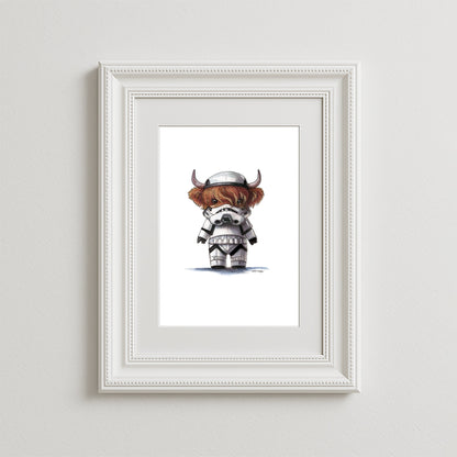 Wee Trooper Art Print
