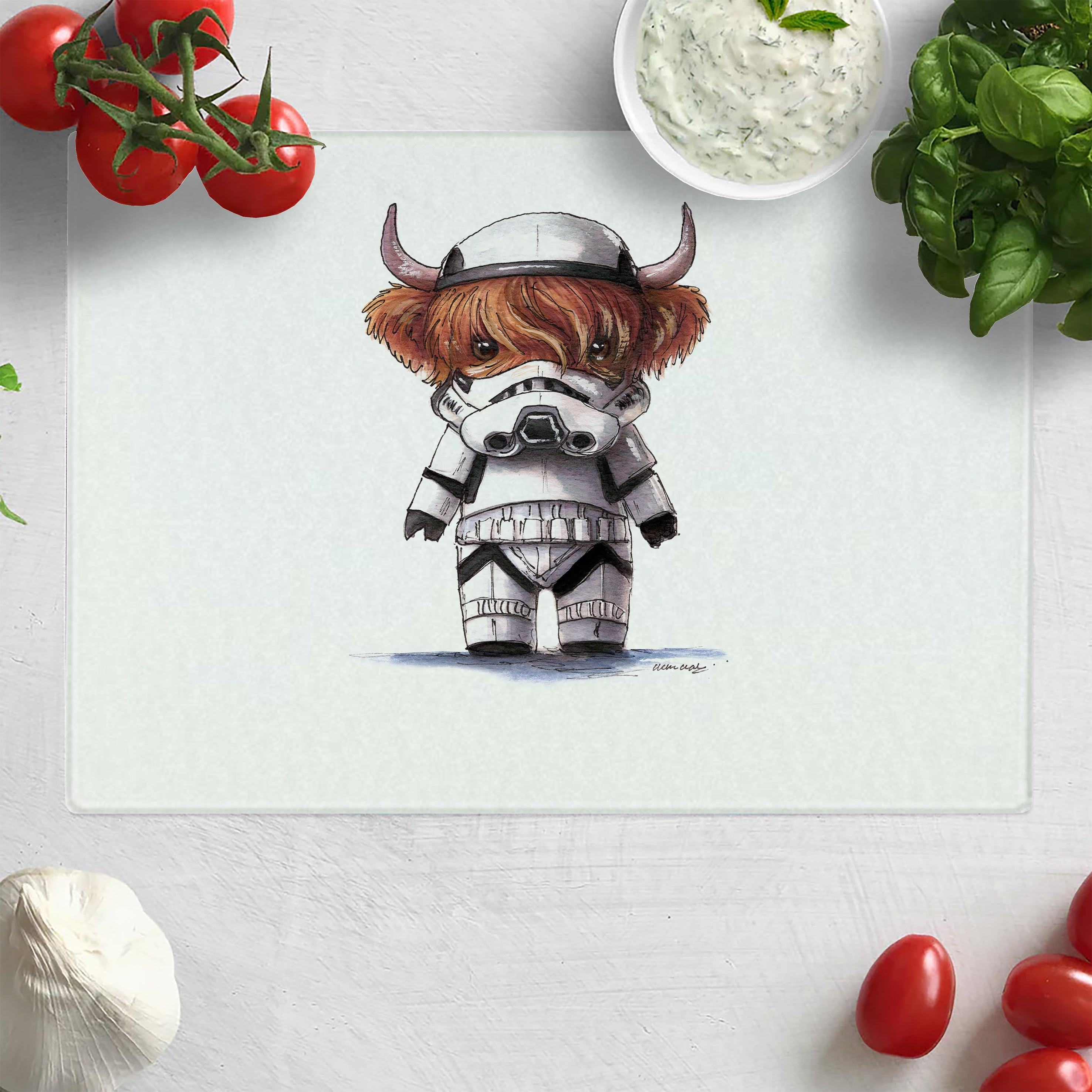 Wee Trooper Chopping Board