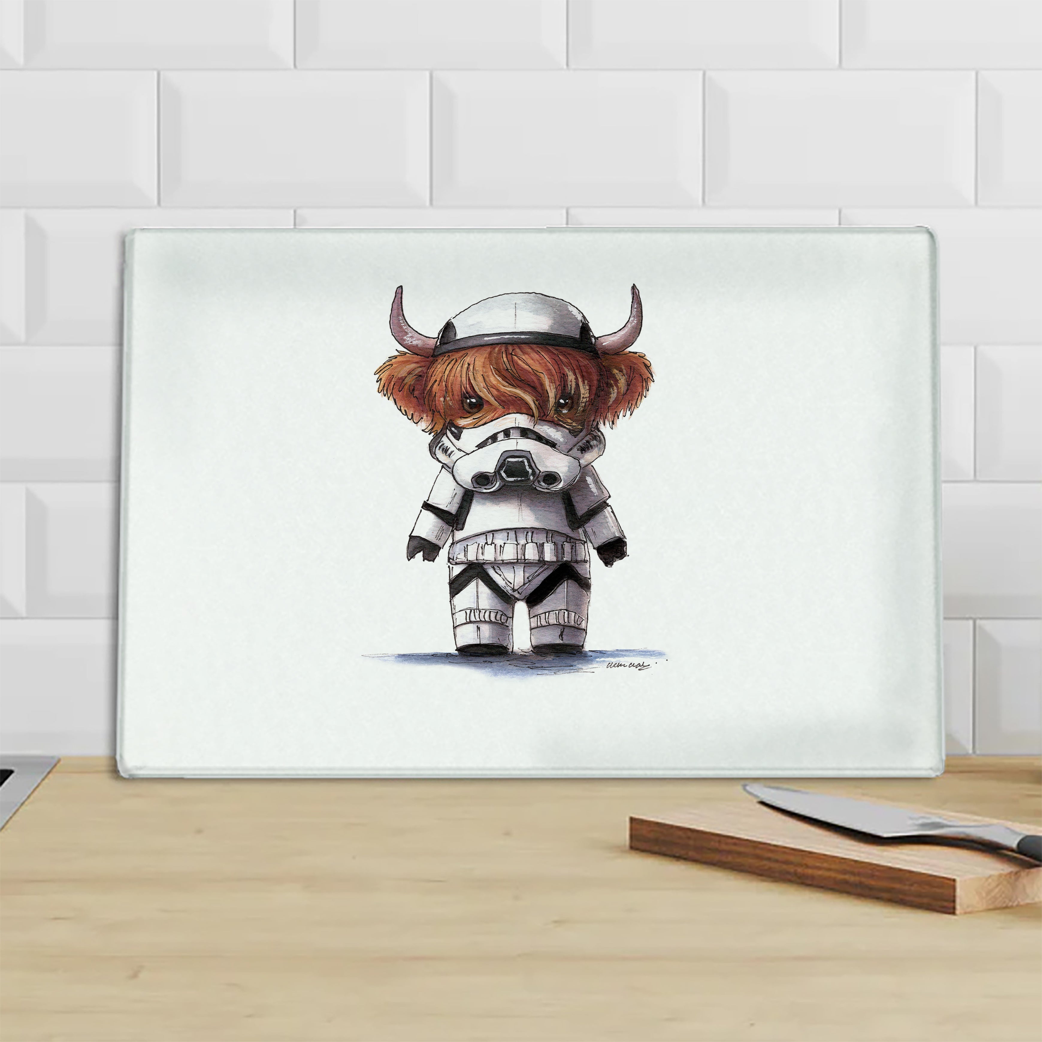 Wee Trooper Chopping Board