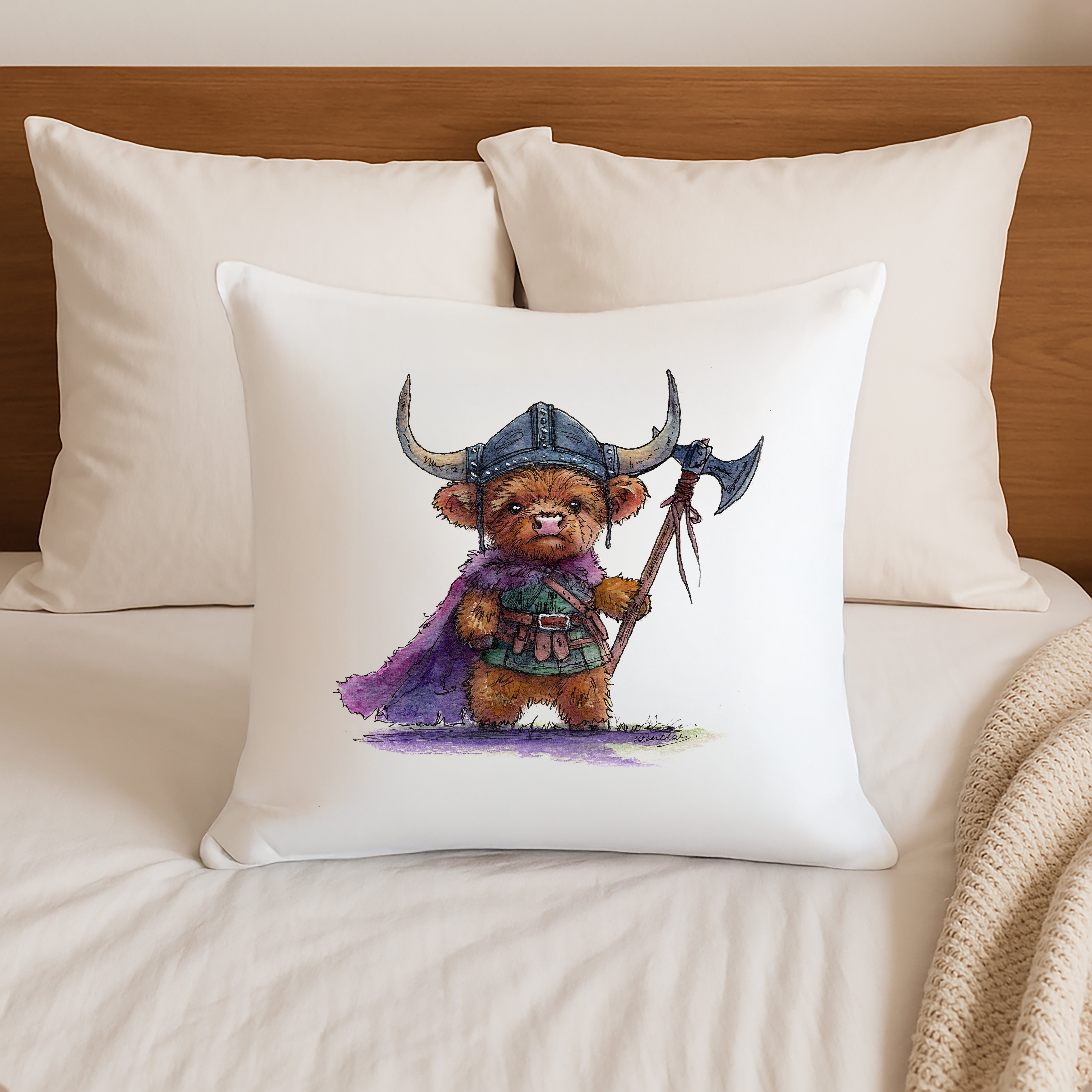 Wee Valhalla Cushion
