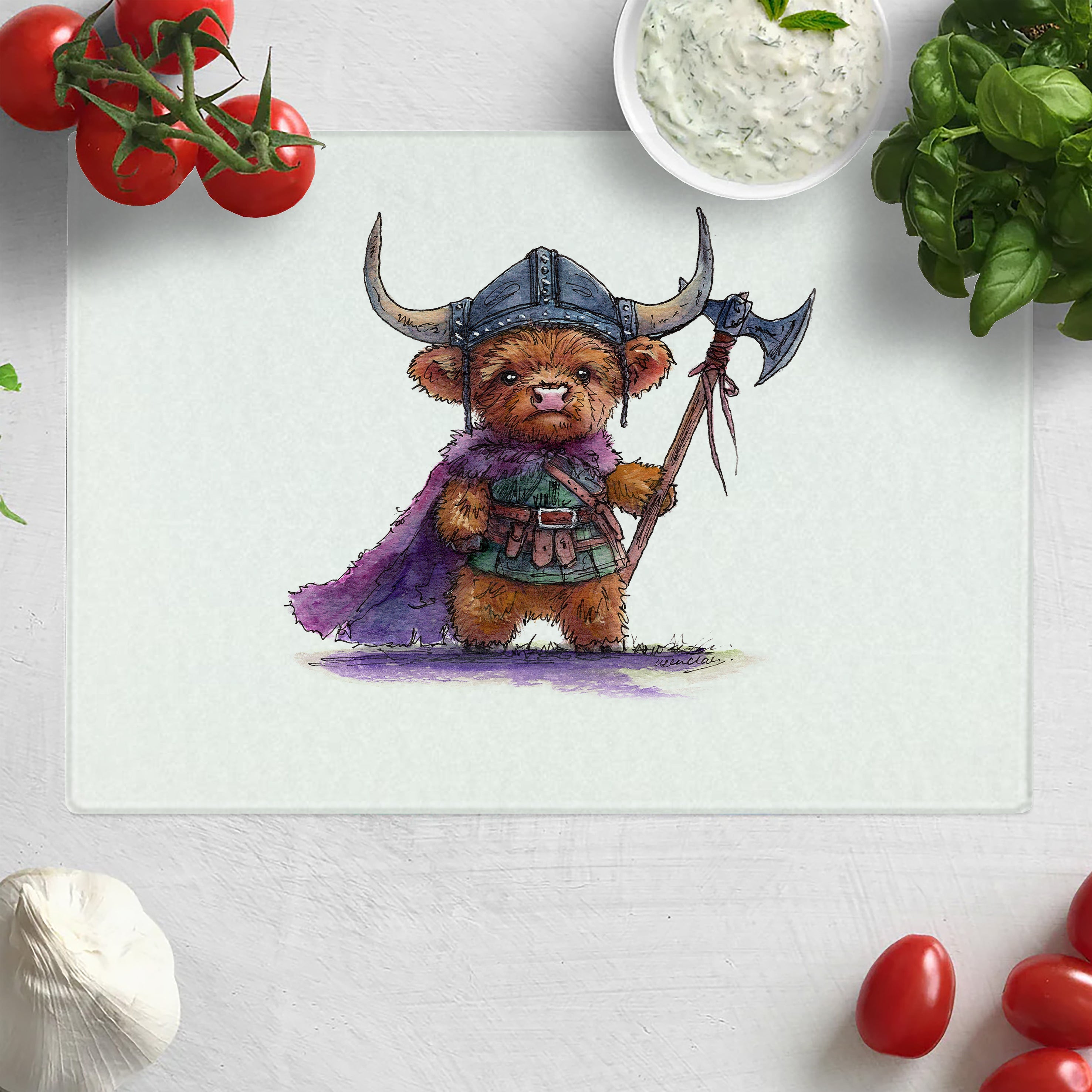 Wee Valhalla Chopping Board