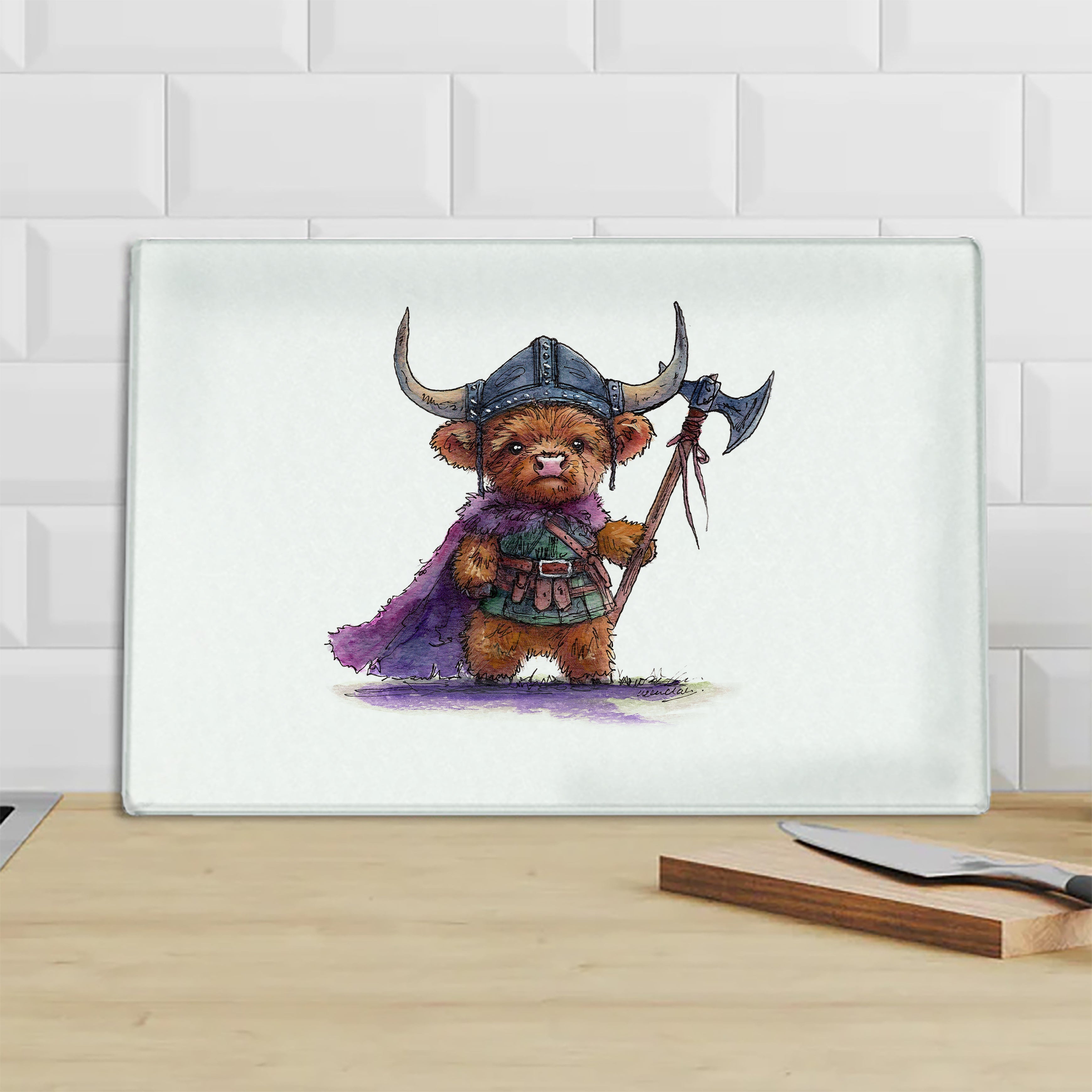 Wee Valhalla Chopping Board