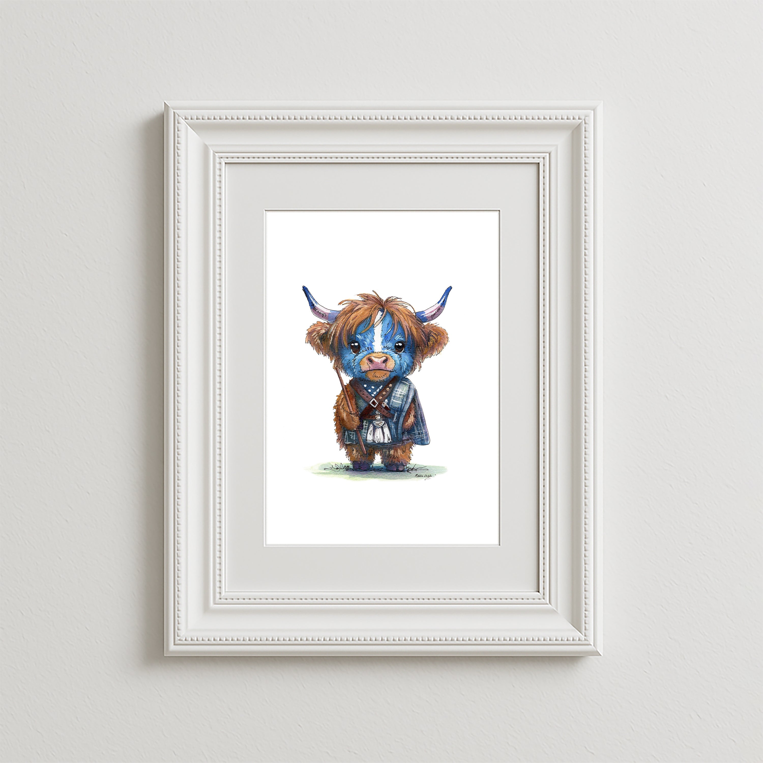 Wee Wallace Art Print